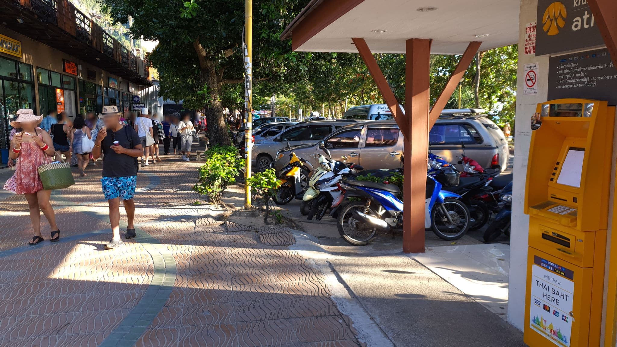 Street view near AoNang Princeville Resort, Ban Ao Nang