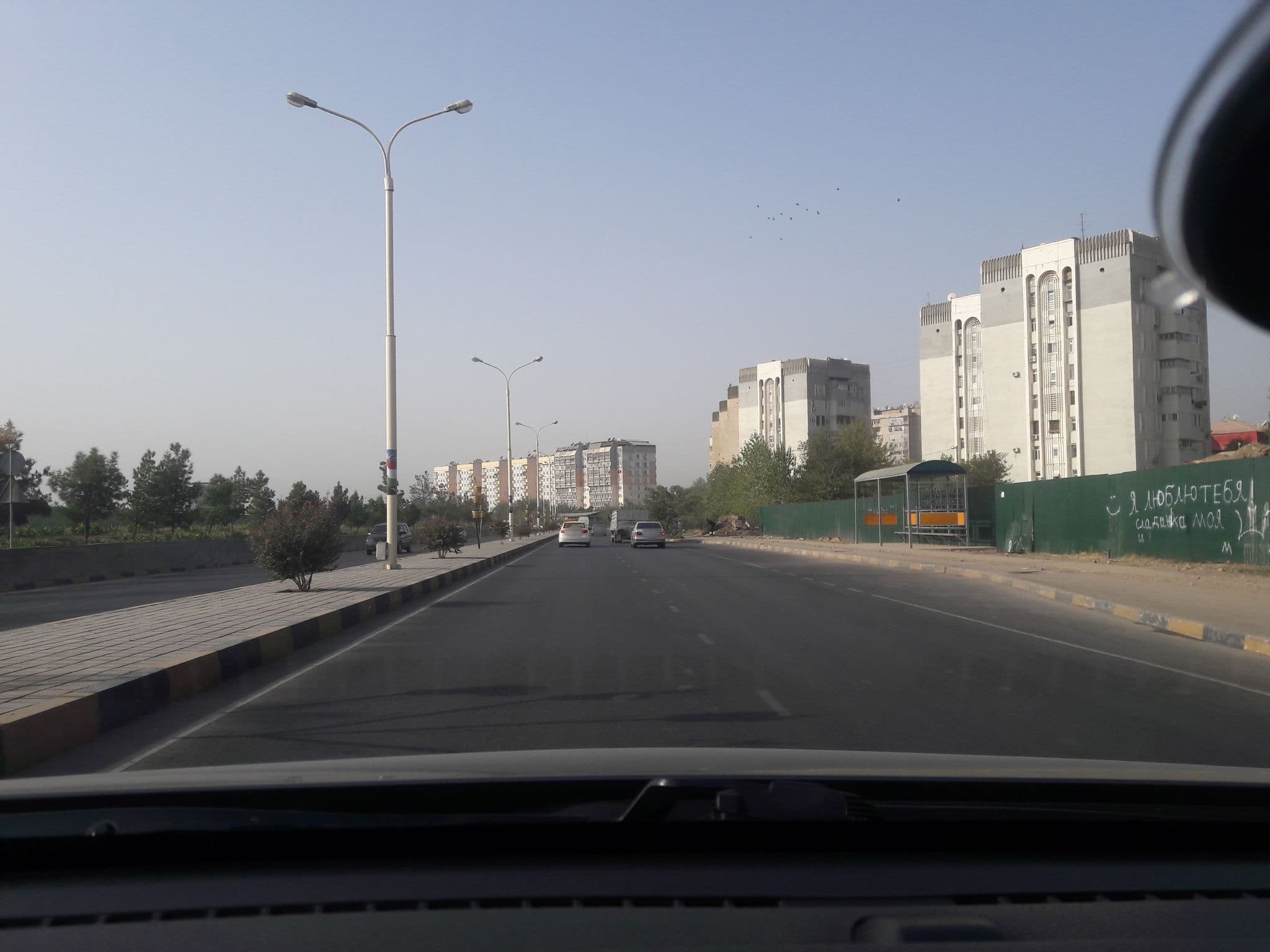 Street view near Мушфиқӣ 109/2, Dushanbe — © krah (CC BY-SA · Mapillary)
