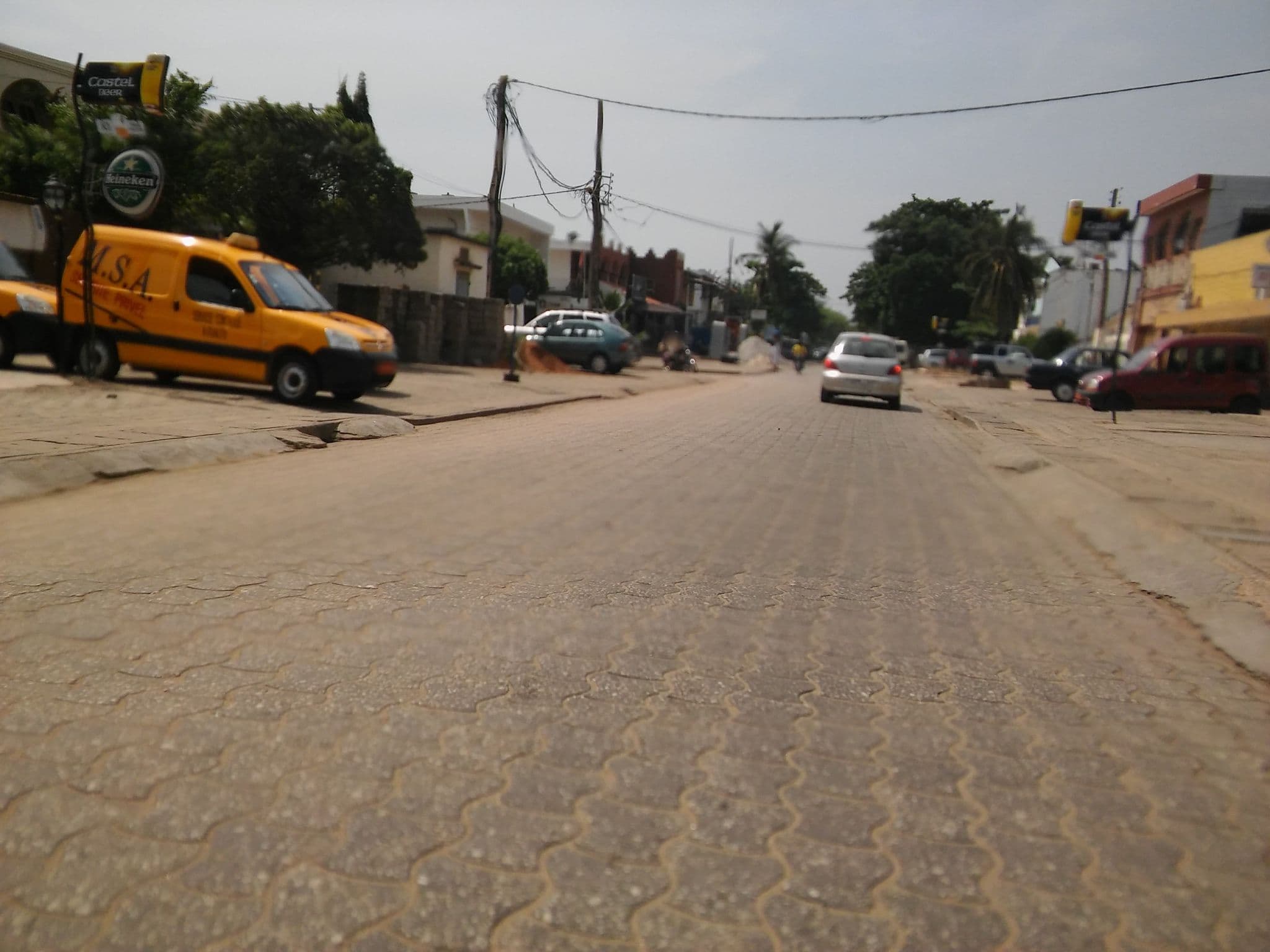 Street view near Guesthouse Haie Vive, Cotonou — © saliousoft (CC BY-SA · Mapillary)
