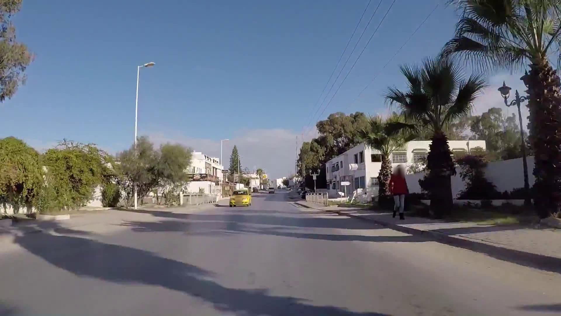 Street view near Le rossignol, Hammamet