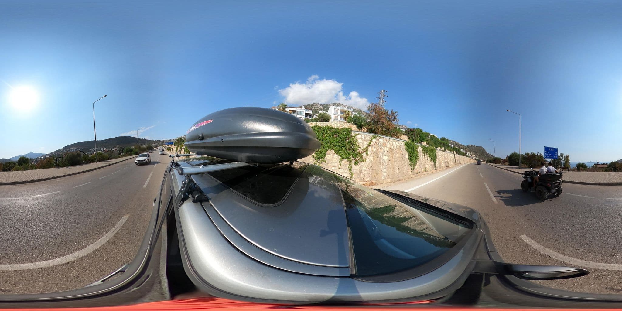 Street view near Kelebek, Kalkan — © asturksever (CC BY-SA · Mapillary)
