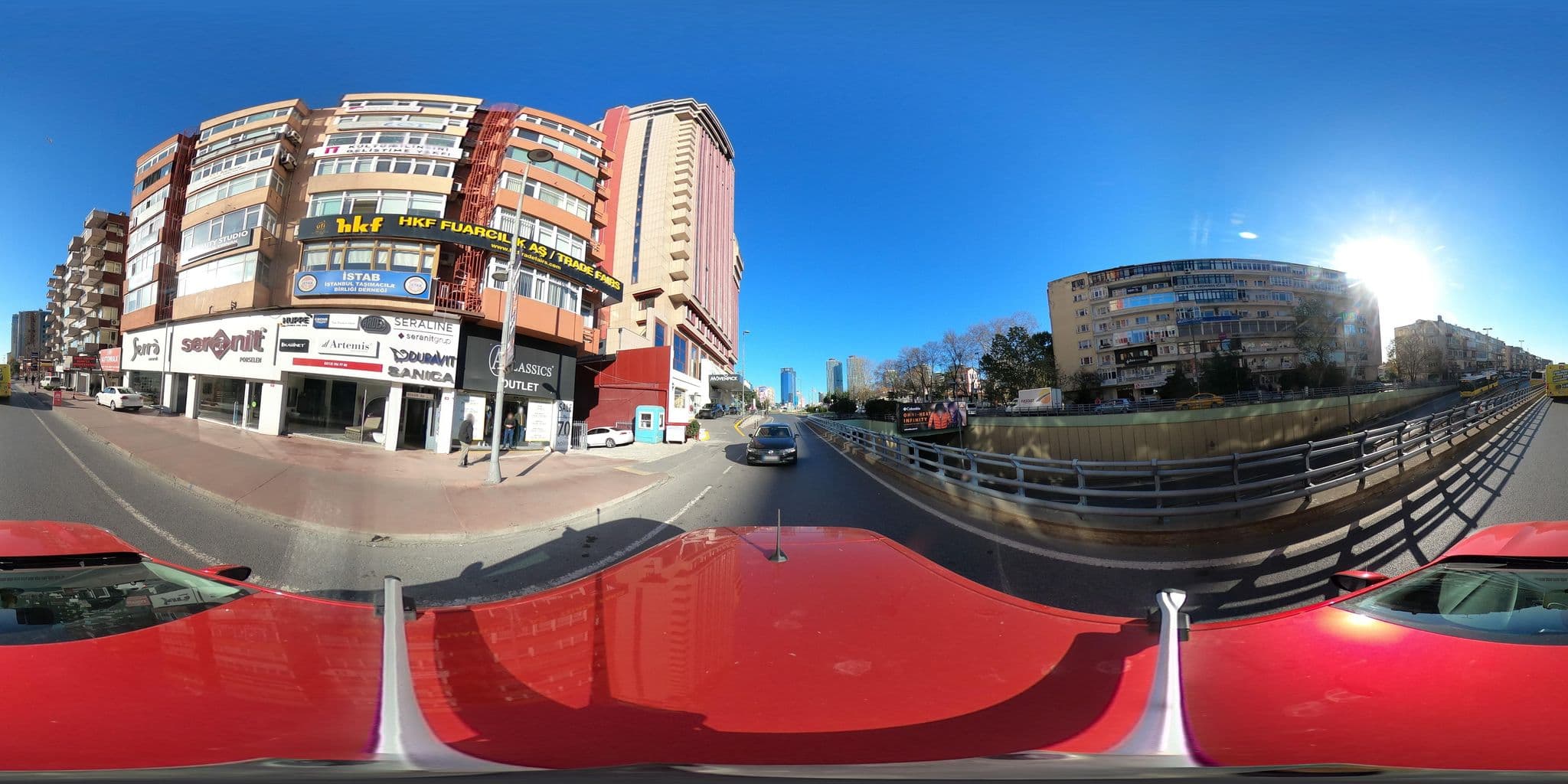 Street view near Mövenpick Hotel Istanbul Bosphorus, Yıldız — © ademturkmen (CC BY-SA · Mapillary)