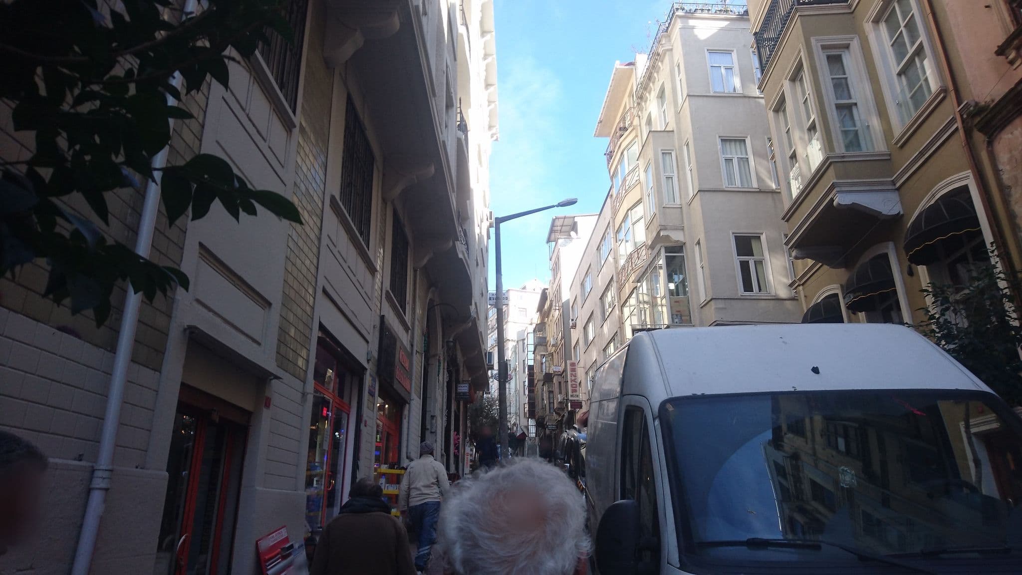 Street view near Chillout Pera Hostel, Eminönü — © ferhat6155 (CC BY-SA · Mapillary)