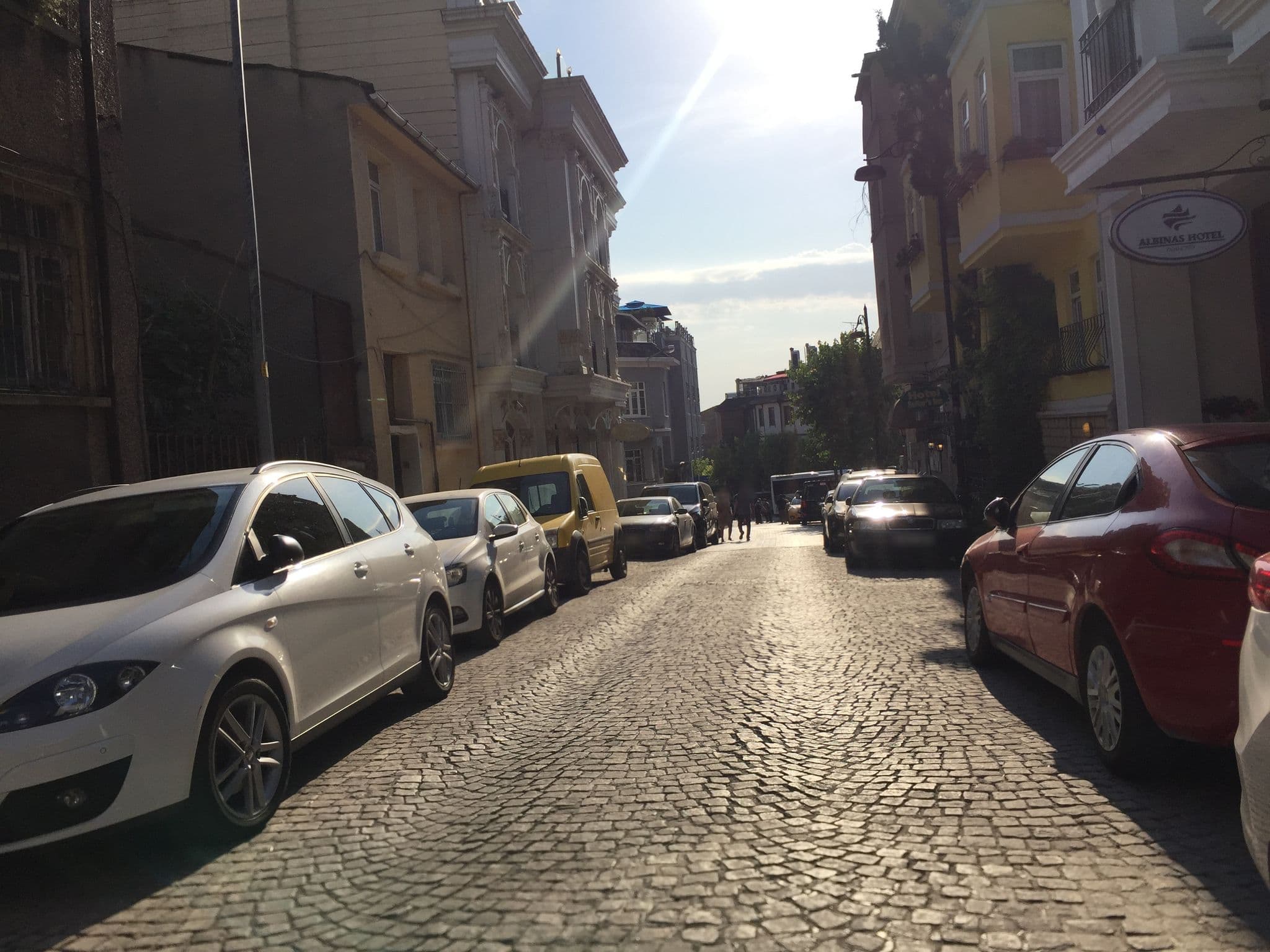 Street view near Sultan’s Inn, Sultanahmet