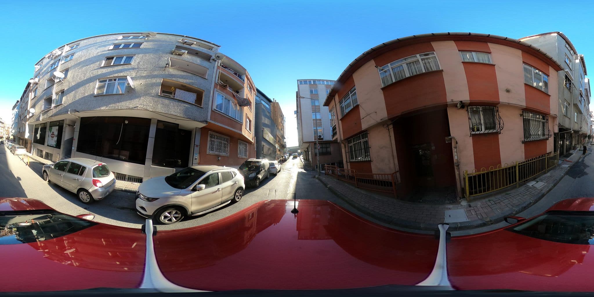 Street view near Tempo Hotel, Şişli