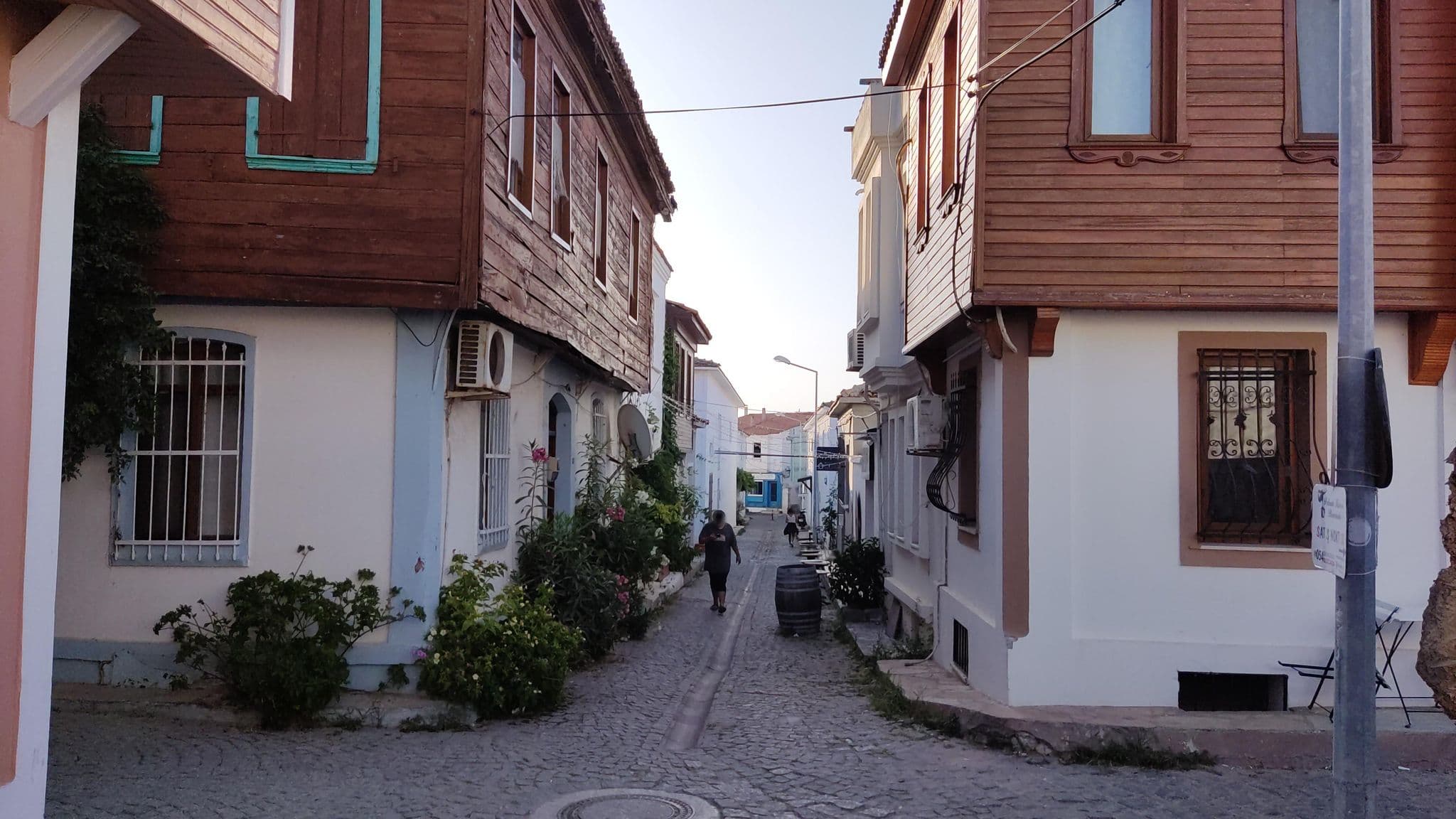 Street view near Salih Bey Konağı, Bozcaada — © orkut (CC BY-SA · Mapillary)