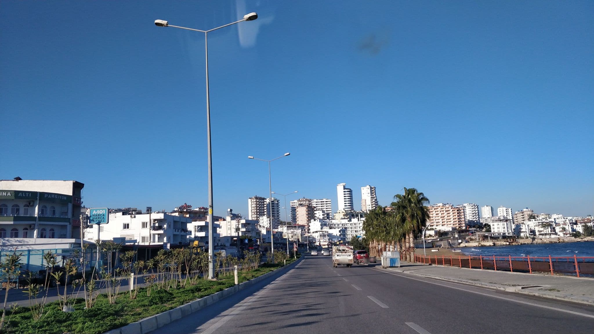 Street view near Melisa Pansiyon, Kızkalesi — © kasar (CC BY-SA · Mapillary)