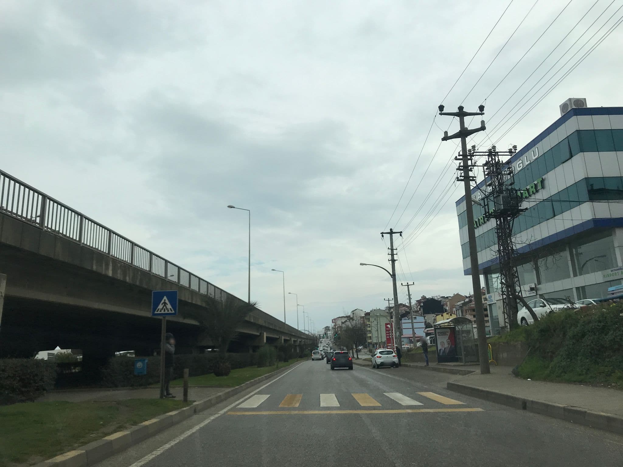 Street view near Bayramoğlu Airport Apart, Trabzon — © 348601 (CC BY-SA · Mapillary)