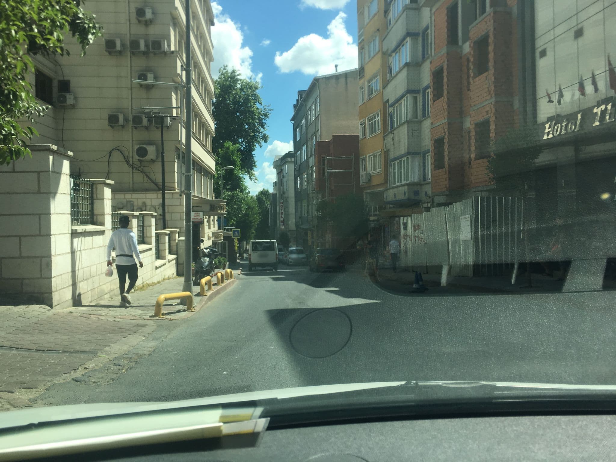 Street view near Hotel The Ferah, Istanbul