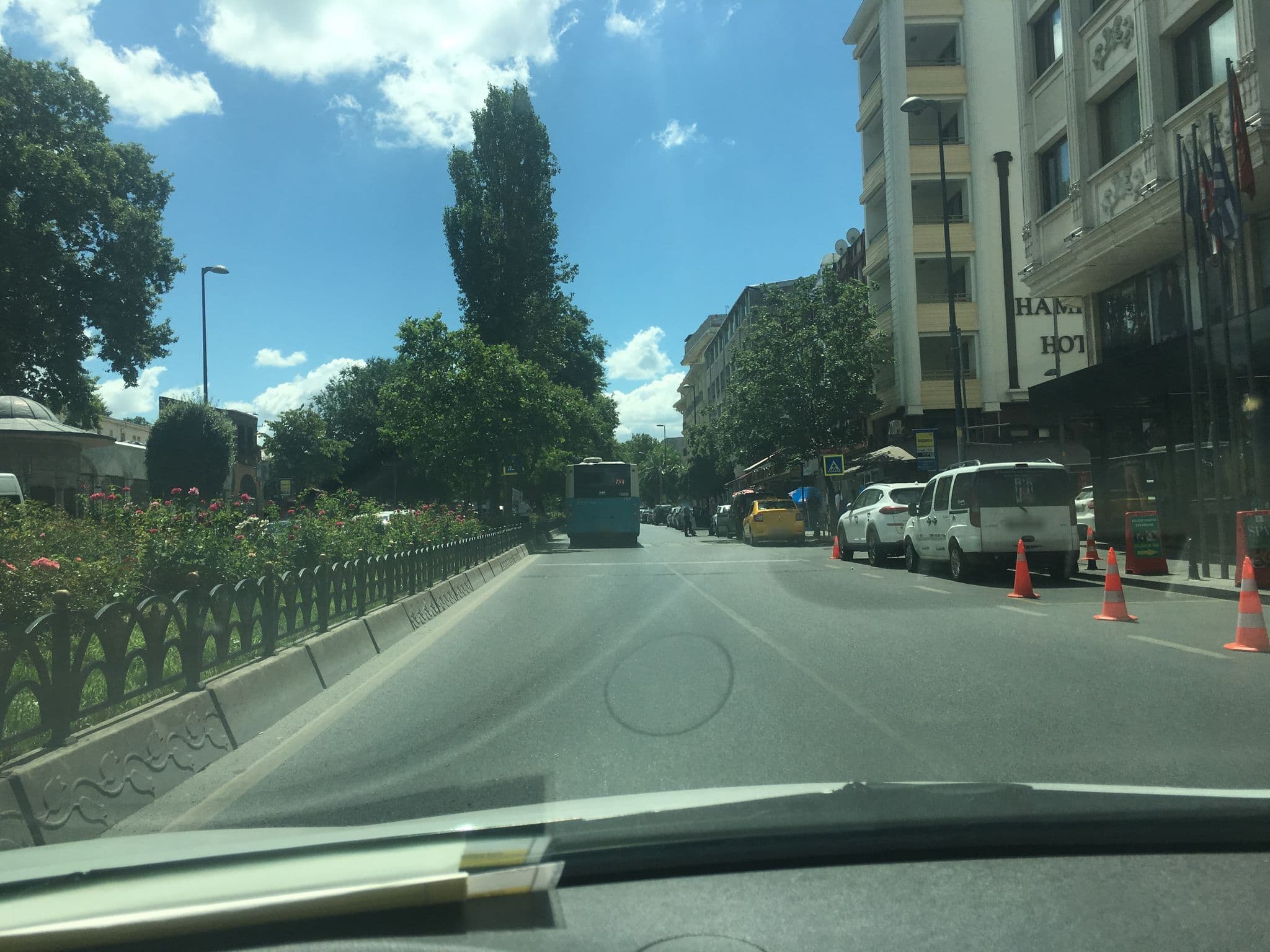 Street view near Grand Hotel Gülsoy, Istanbul