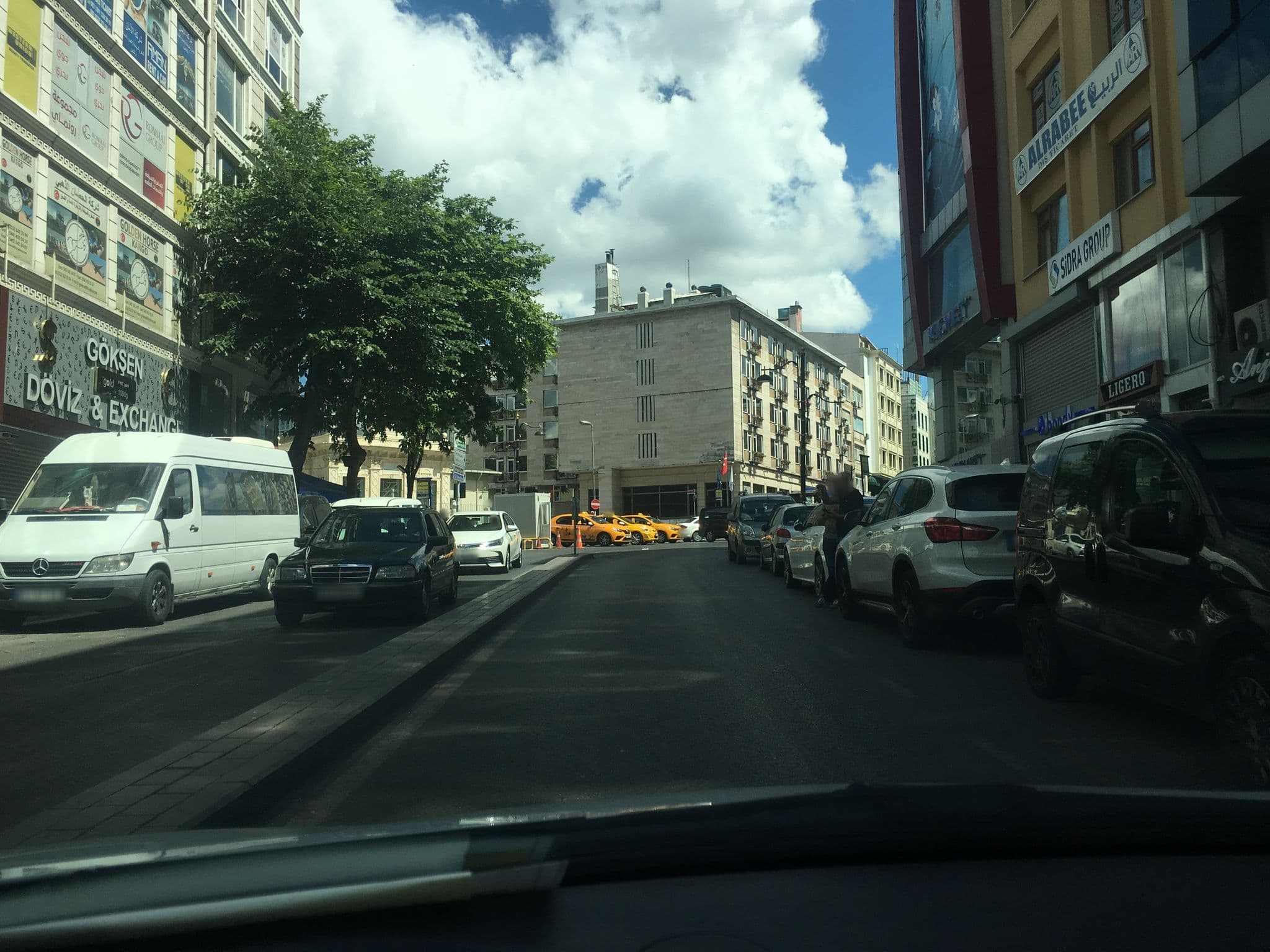 Street view near Grand Laleli Hotel, Istanbul