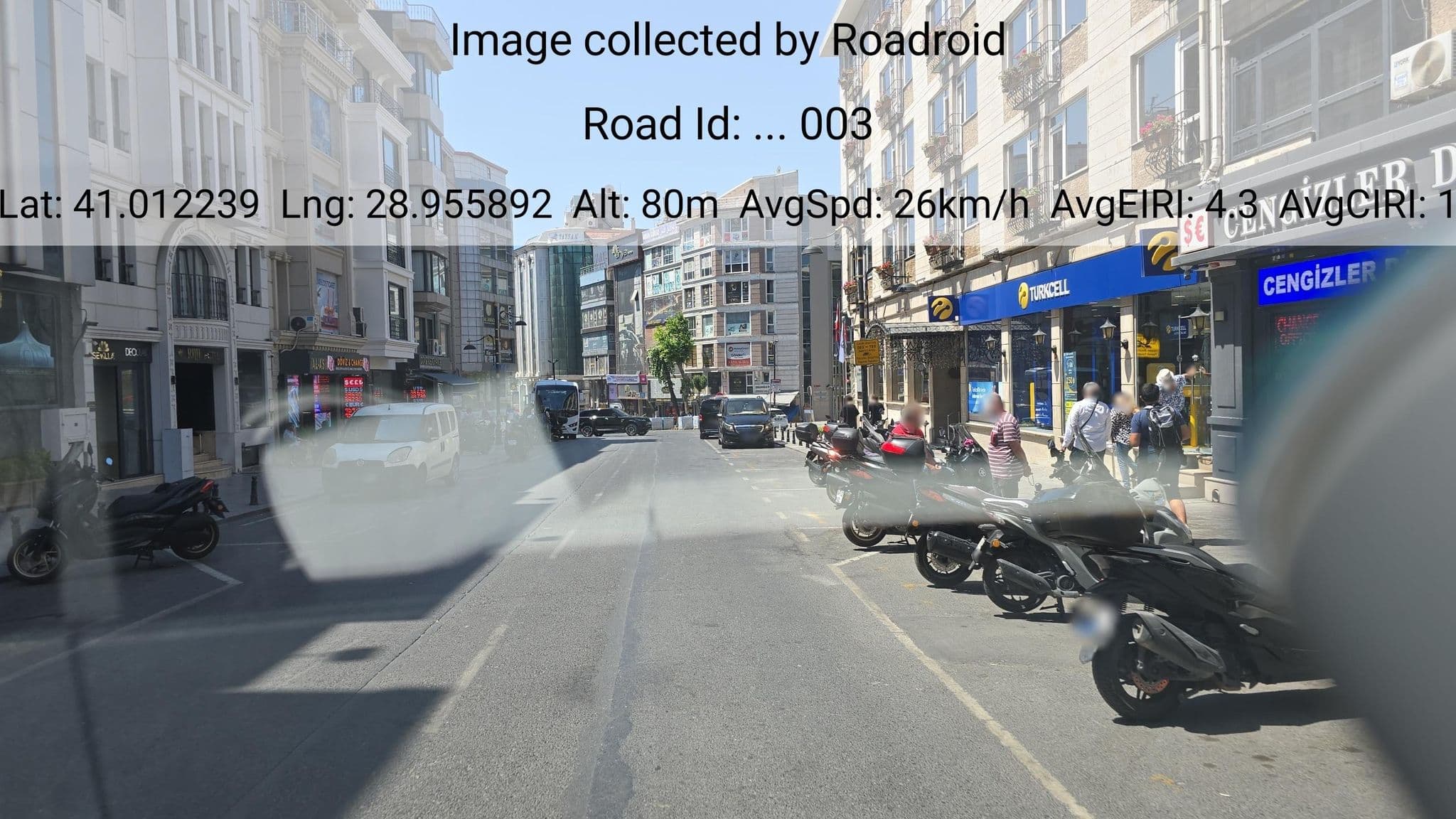 Street view near Blak Bird Hotel, Istanbul — © roadroid (CC BY-SA · Mapillary)