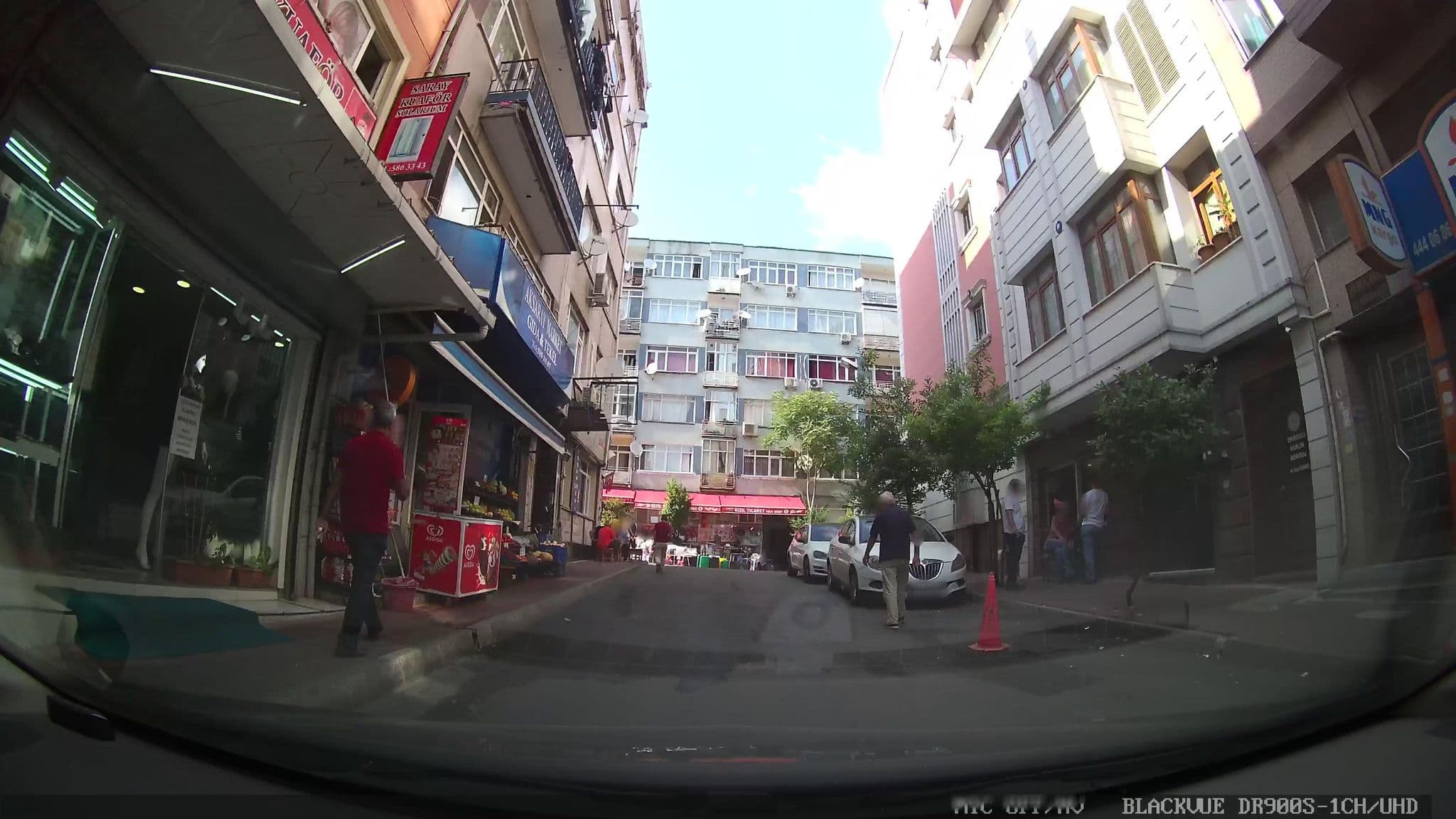 Street view near Hotel Diva, Istanbul