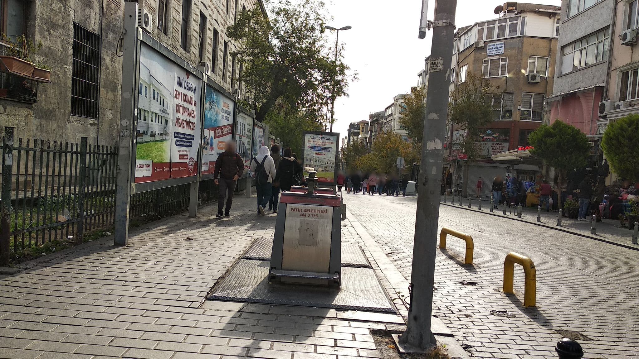 Street view near Hotel Reşitpaşa, Istanbul
