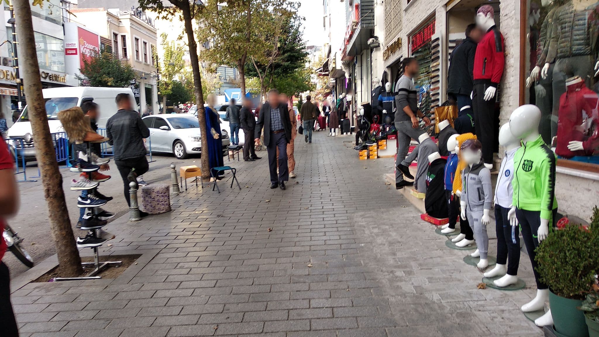 Street view near Hotel Keçik, Istanbul