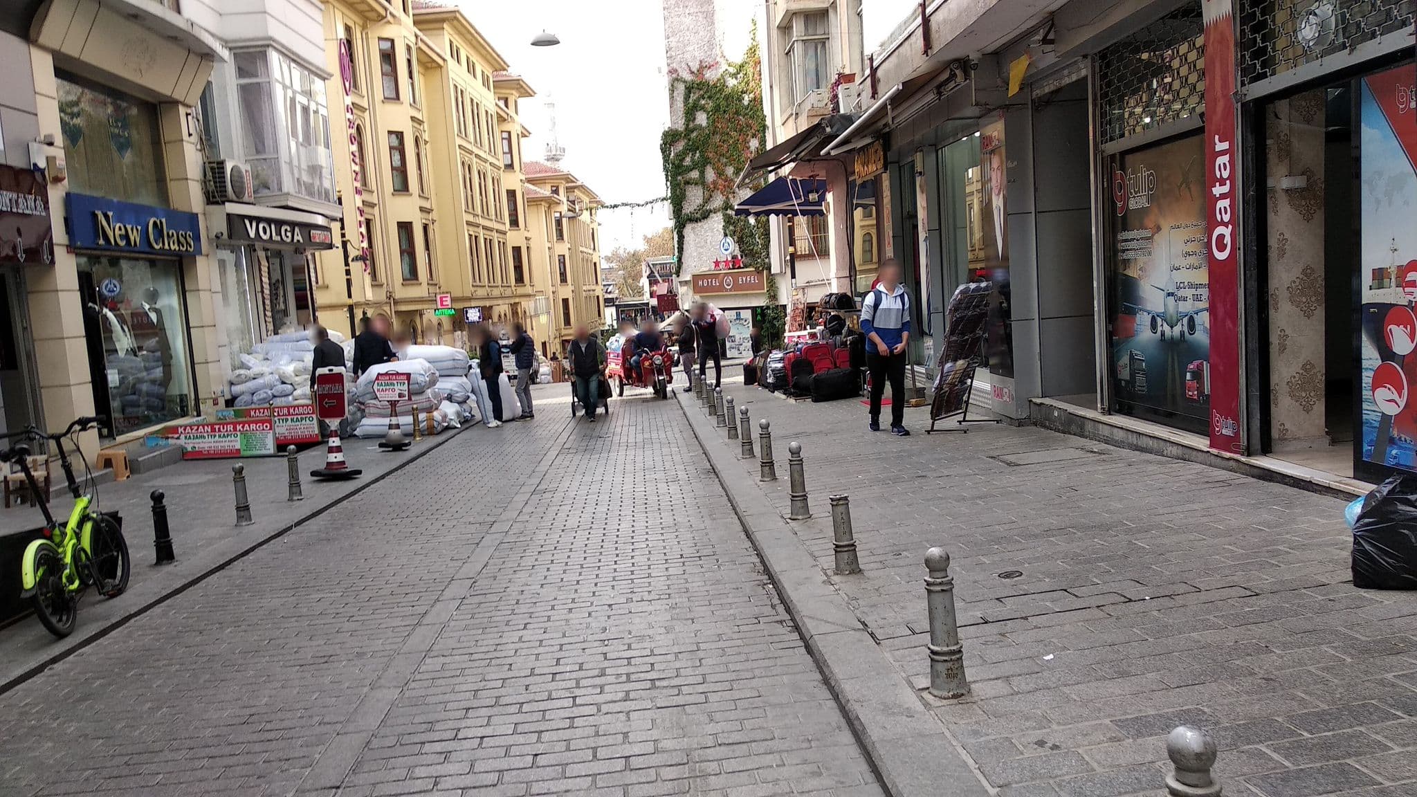 Street view near Hotel Eyfel, Istanbul — © boracasli (CC BY-SA · Mapillary)