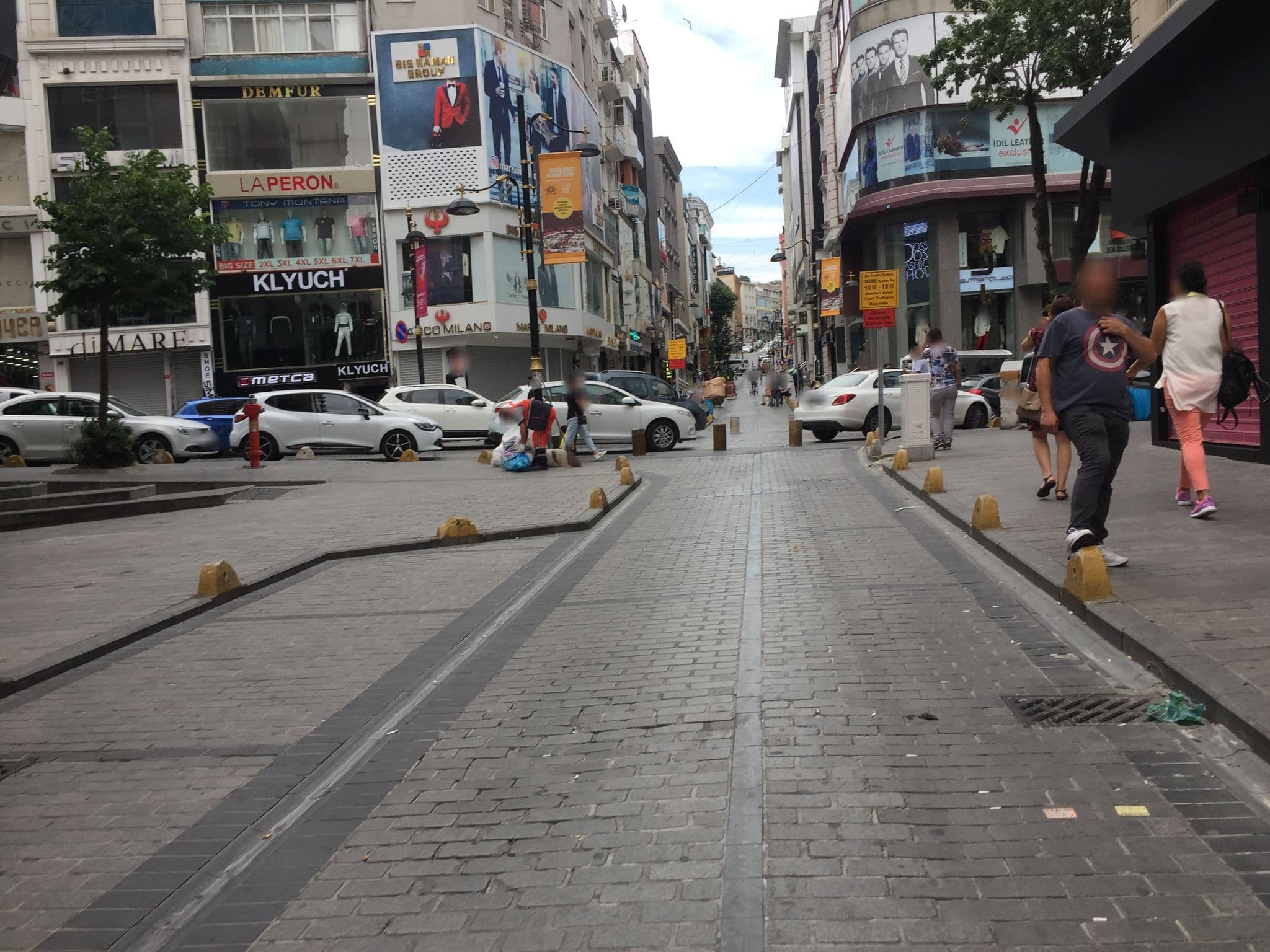 Street view near Prestige Hotel, Istanbul
