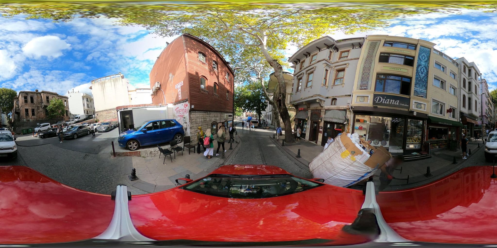Street view near Saba hotel, Sultanahmet
