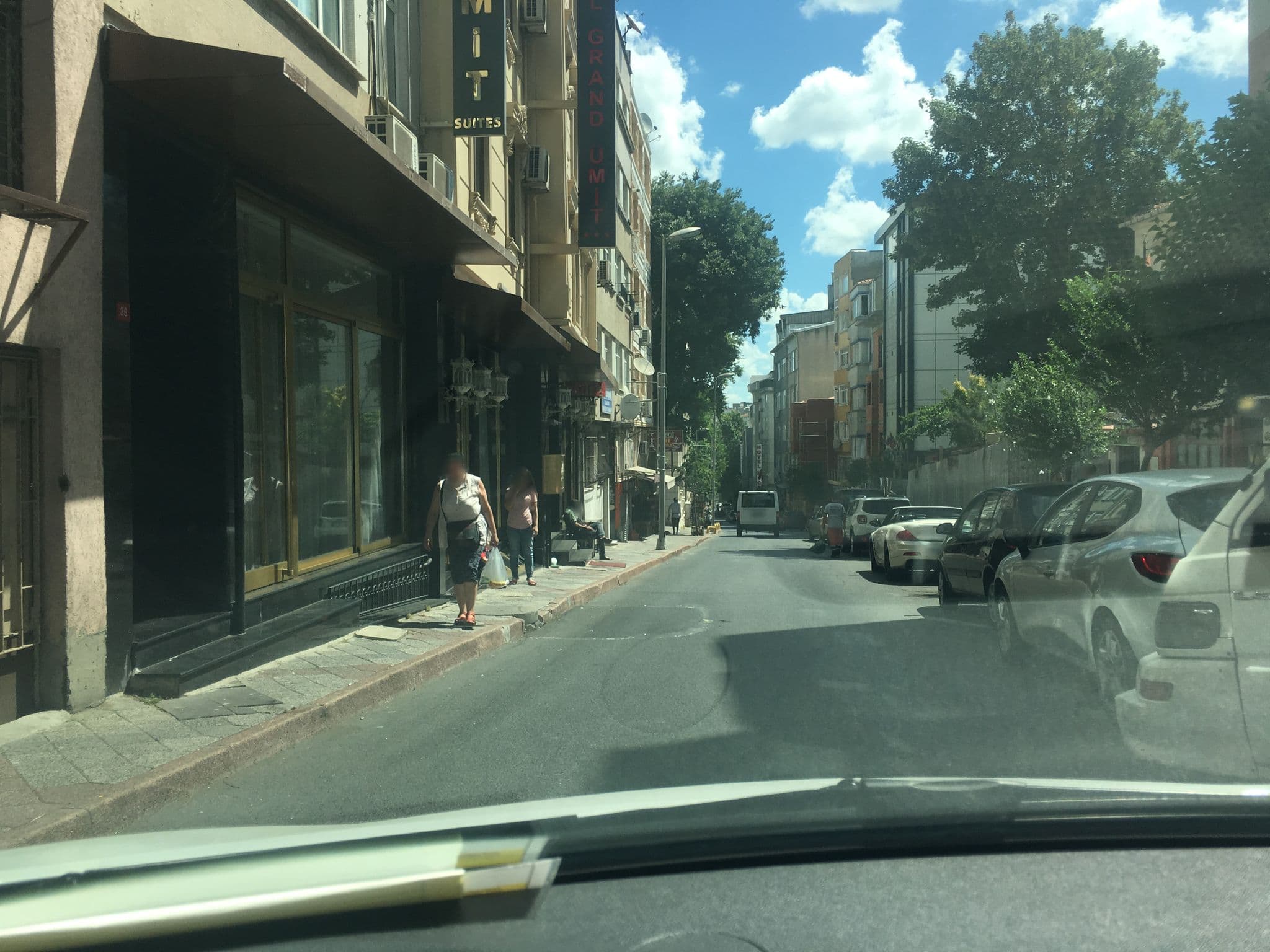 Street view near Hotel Grand Ümit, Istanbul