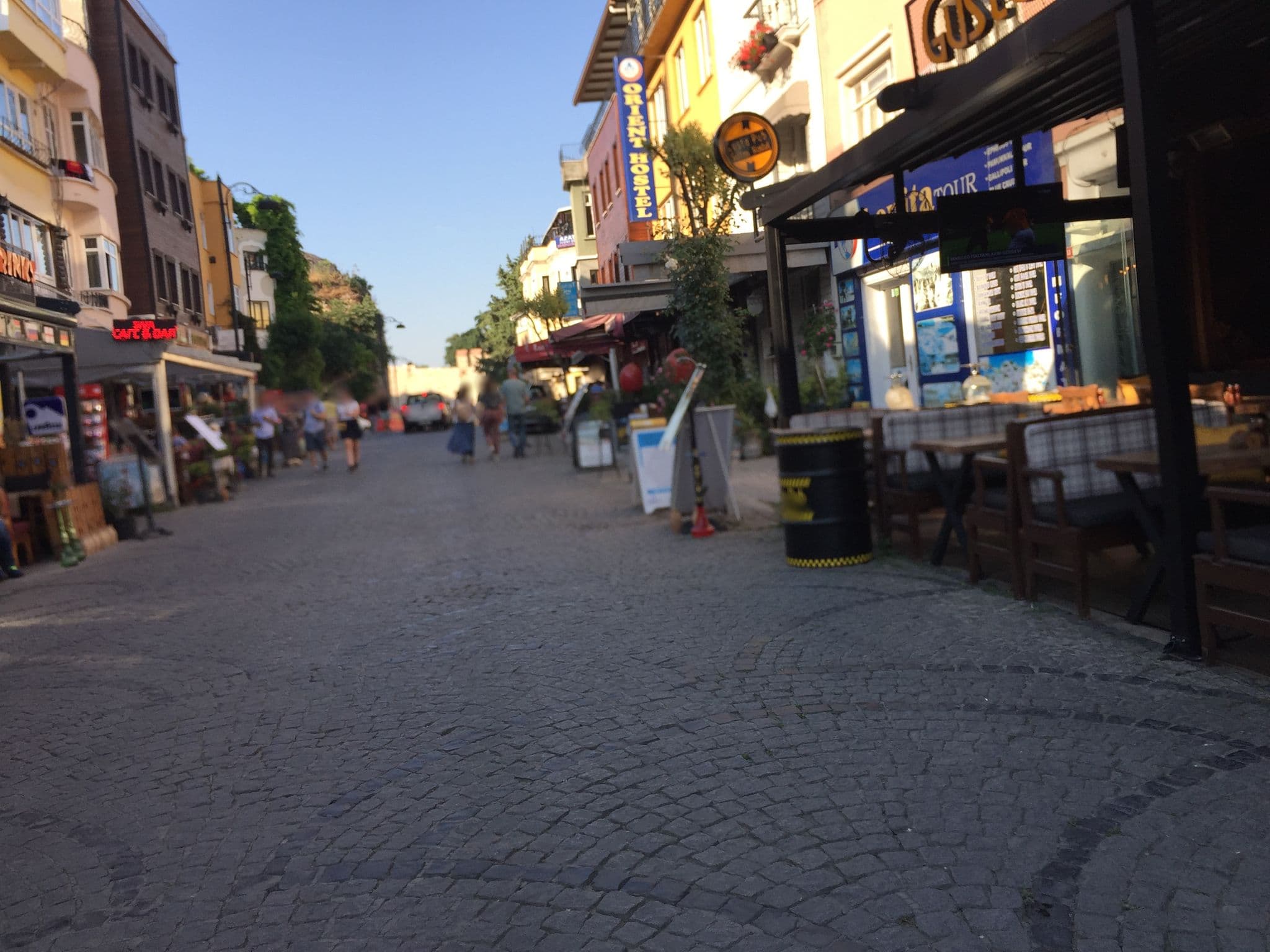 Street view near Sultan Hostel, Sultanahmet