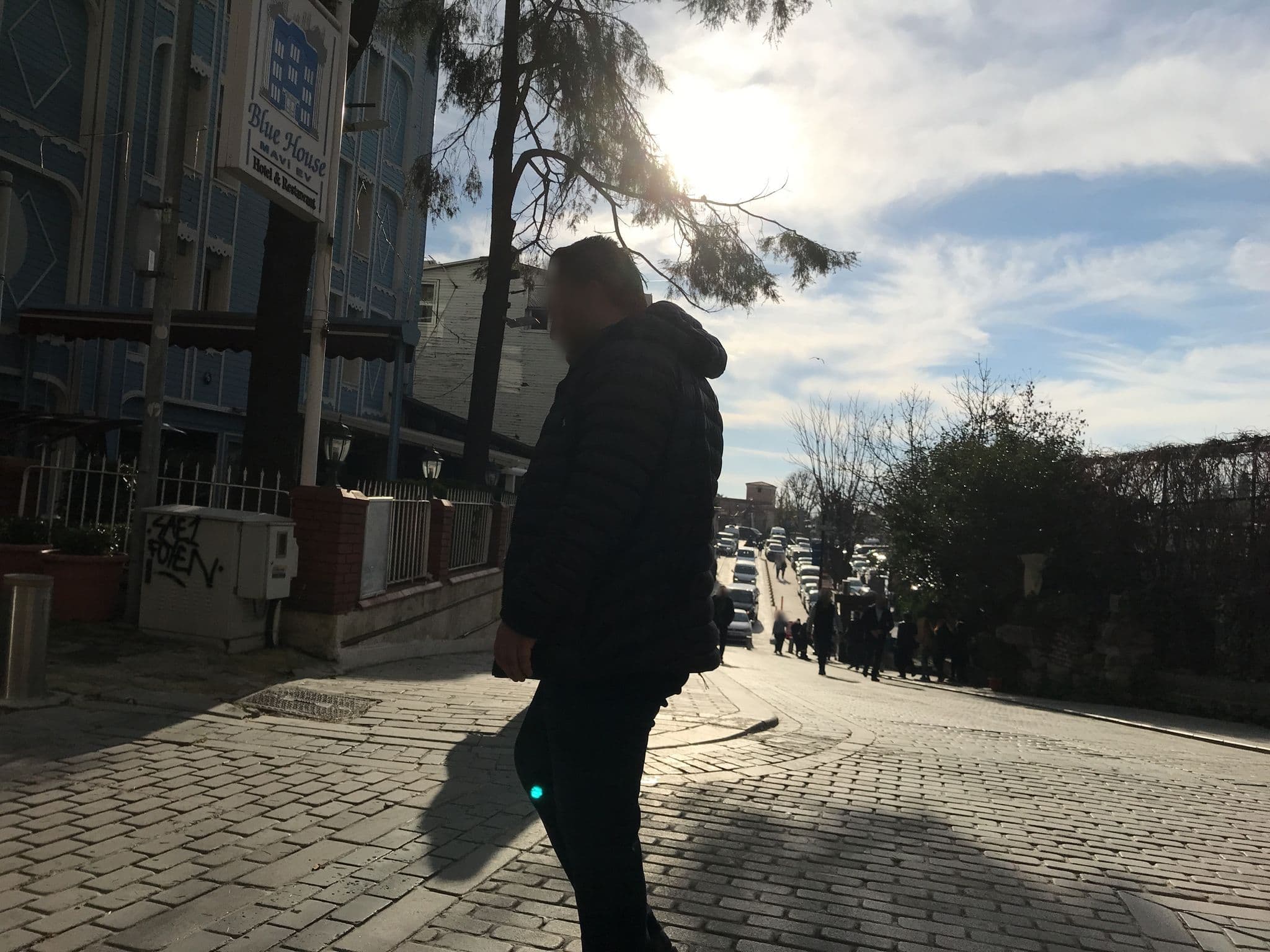 Street view near Blue House Hotel, Sultanahmet