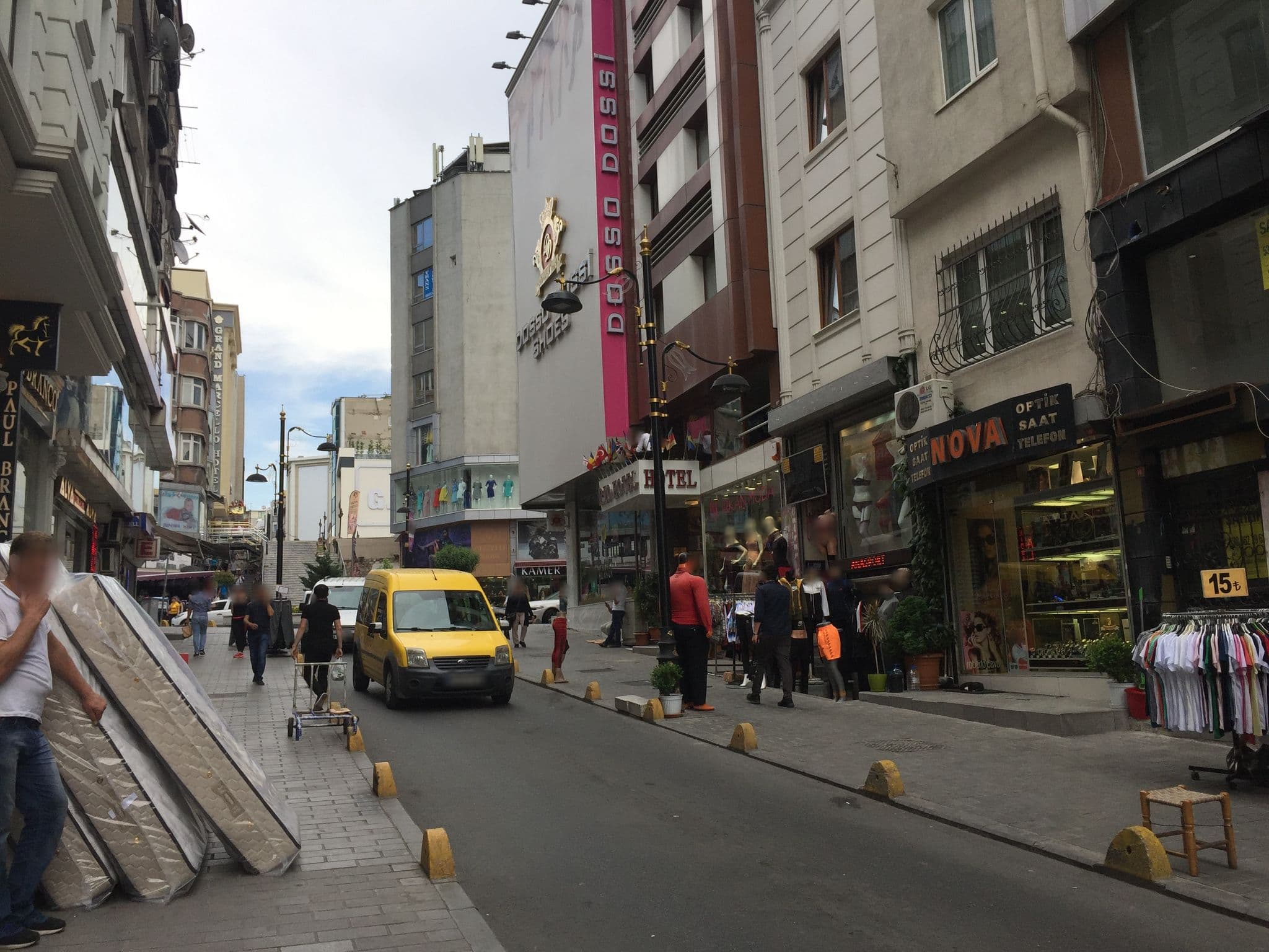 Street view near Grand Gara Hotel, Istanbul