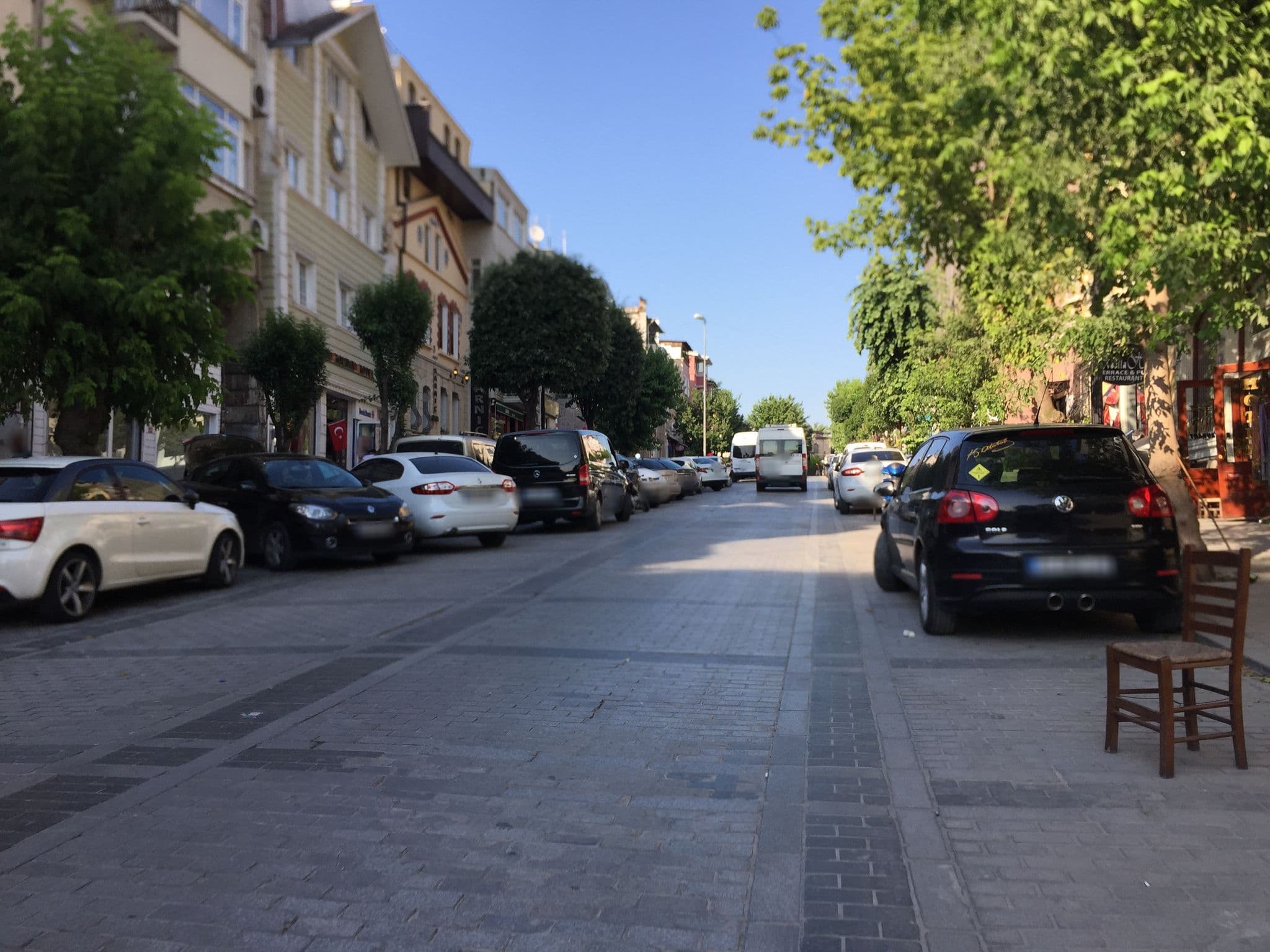 Street view near Abella Hotel, Sultanahmet — © sessiznotalar (CC BY-SA · Mapillary)