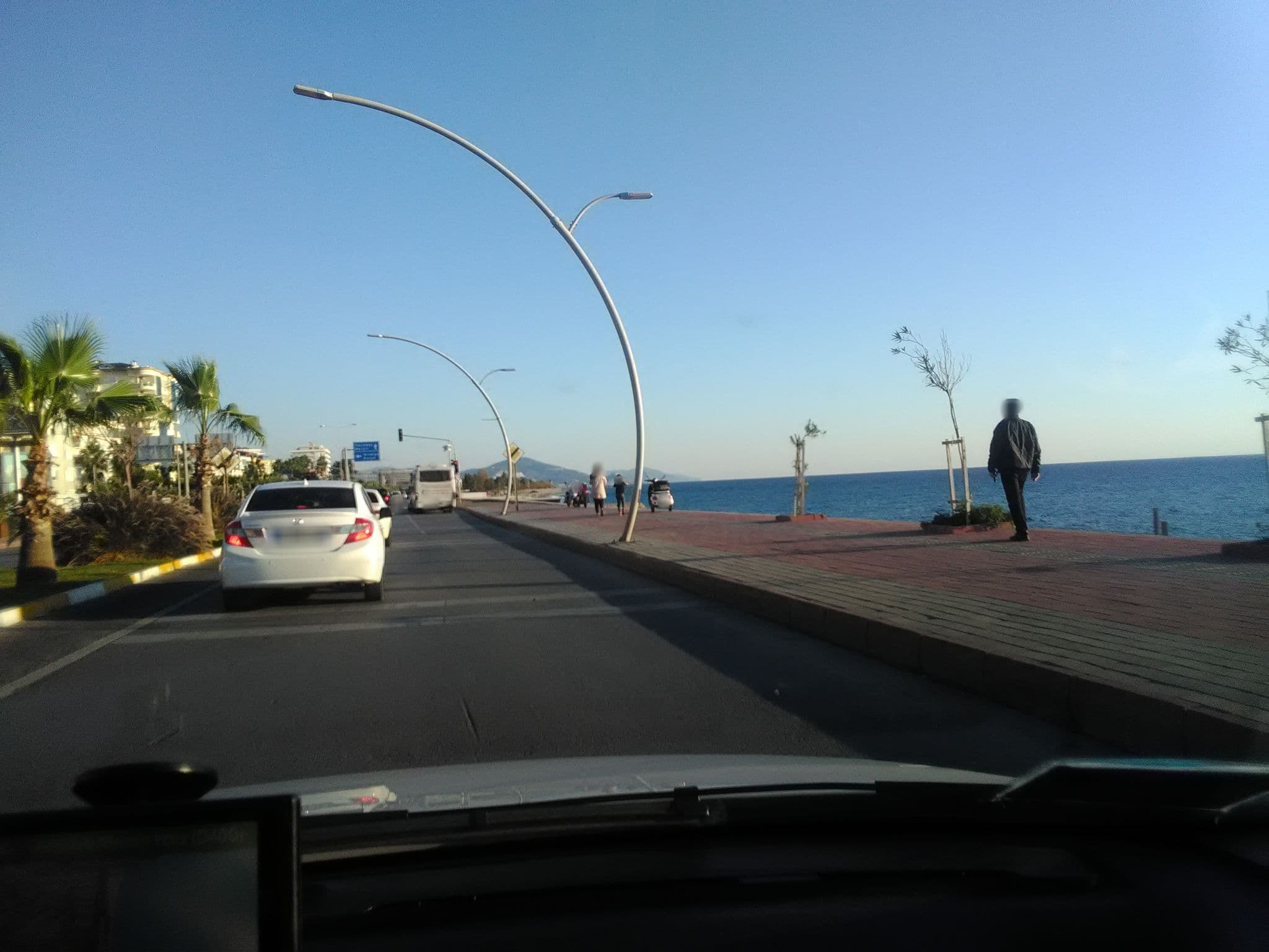 Street view near Angel Beach, Tosmur — © andershl (CC BY-SA · Mapillary)