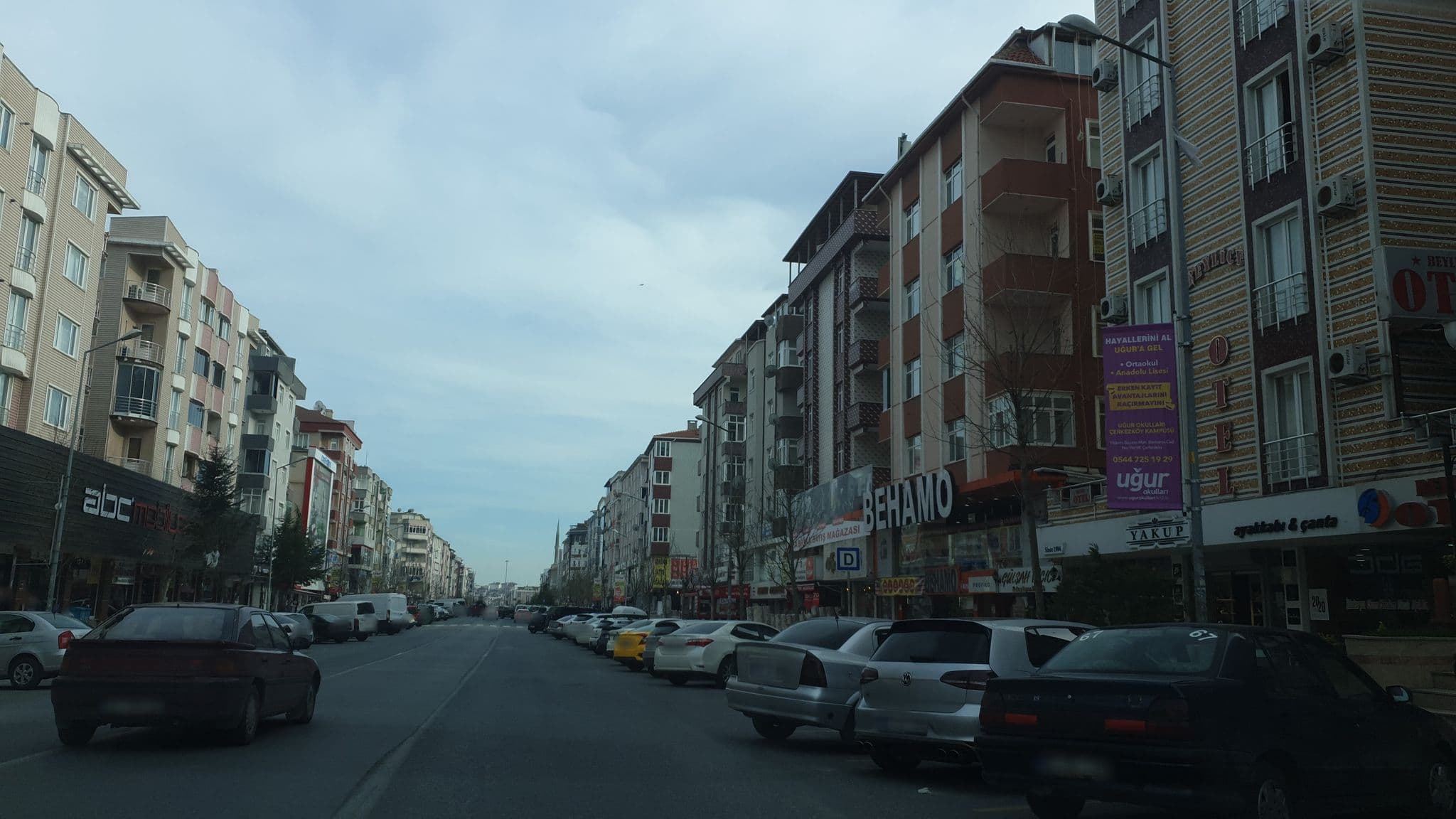 Street view near Beylice Otel, Çerkezköy — © mcamlica (CC BY-SA · Mapillary)