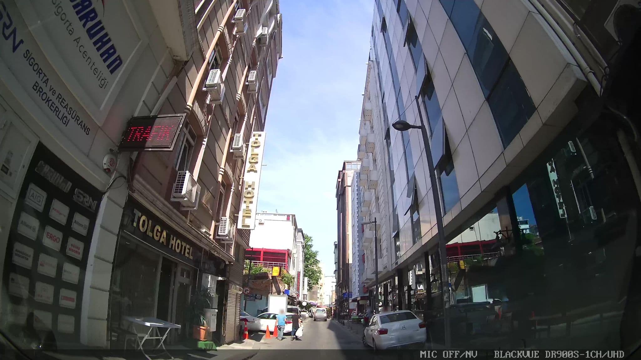 Street view near Grand Hilarium Hotel, Istanbul