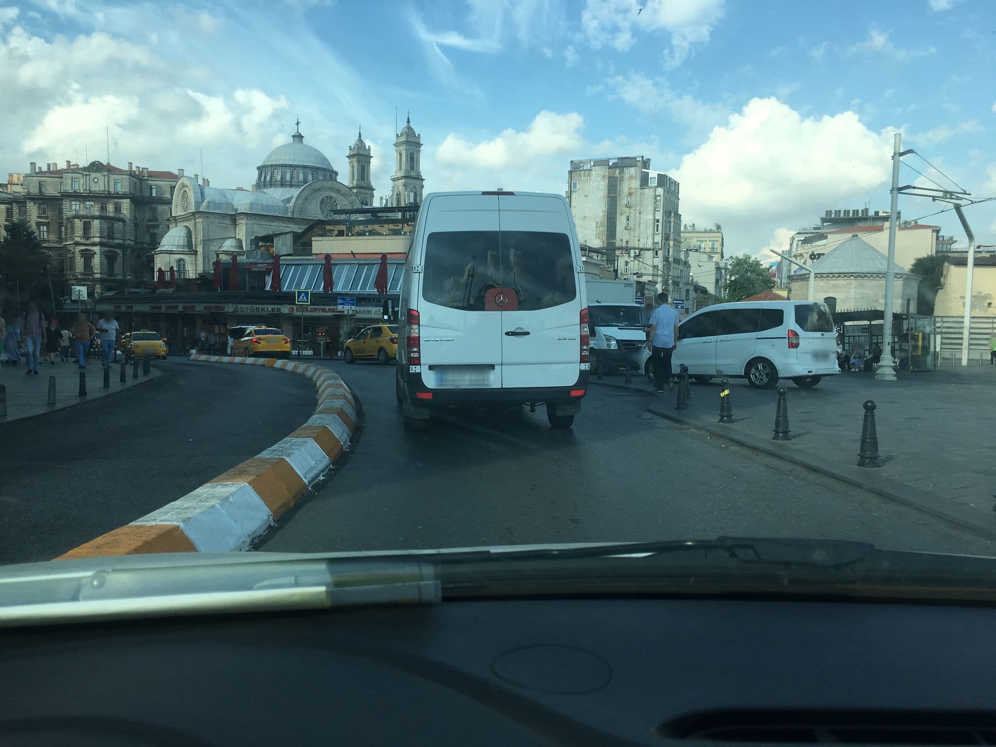 Street view near Taksim Square Hotel, Eminönü