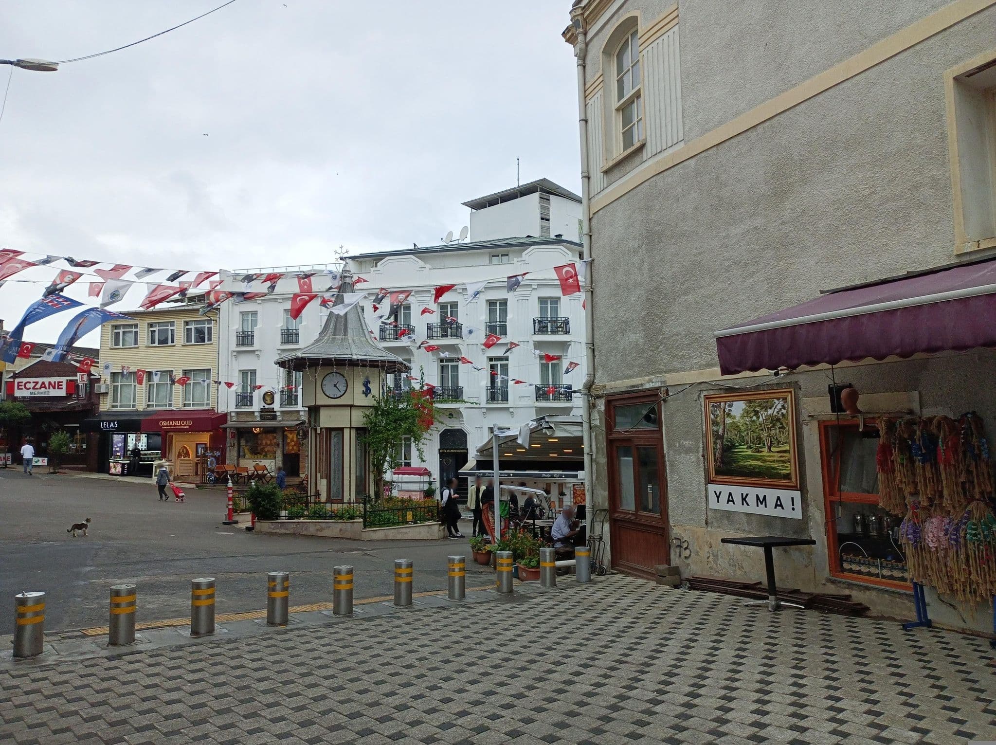 Street view near Büyük Ada Princess Hotel, Adalar — © deleted_user (CC BY-SA · Mapillary)