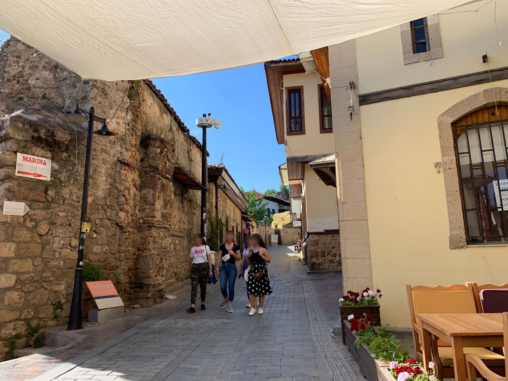 Street view near Blue Paradise Boutique Hotel, Antalya