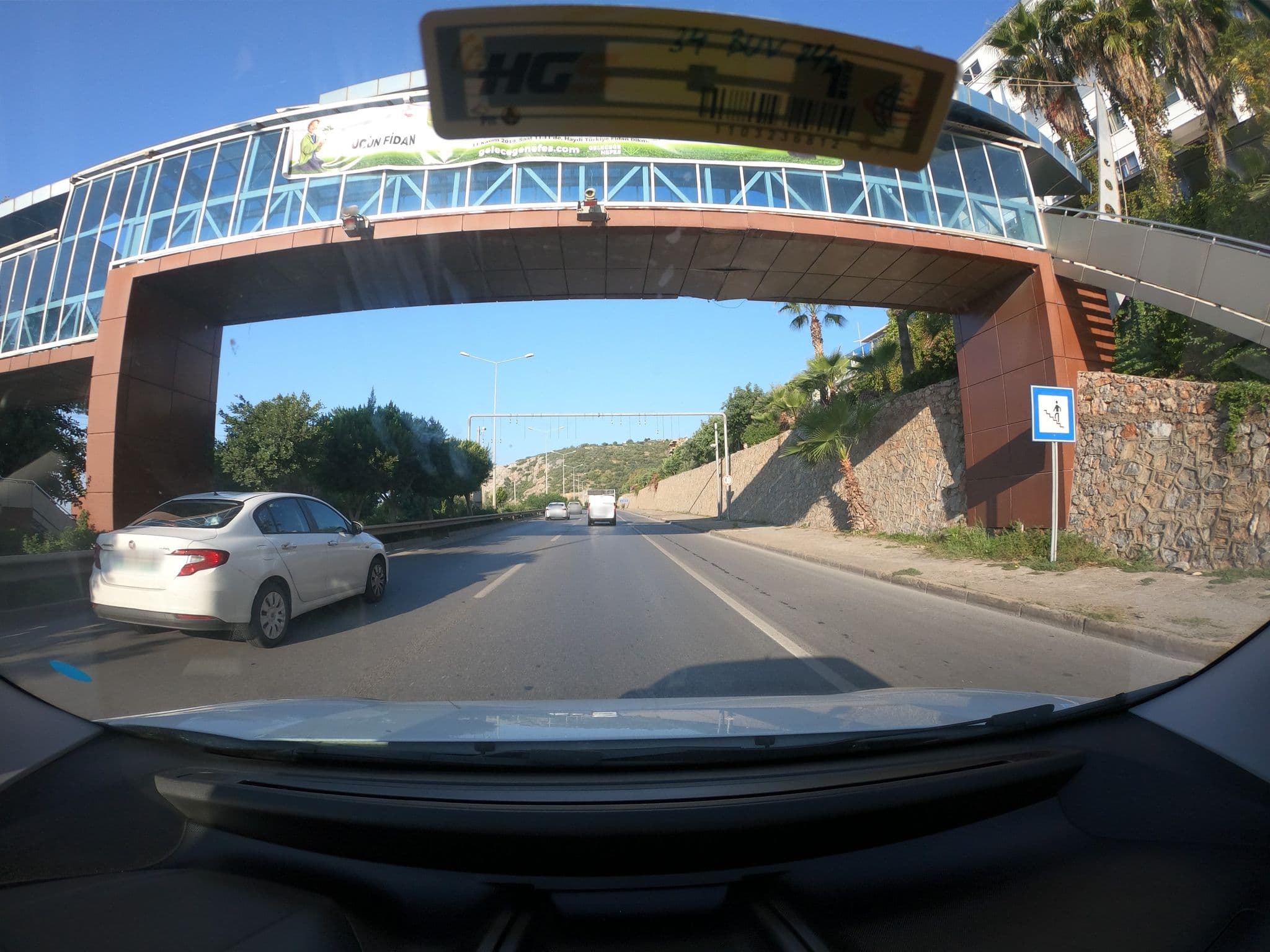 Street view near Kleopatra Palmera beach, Hacımehmetli — © krm (CC BY-SA · Mapillary)