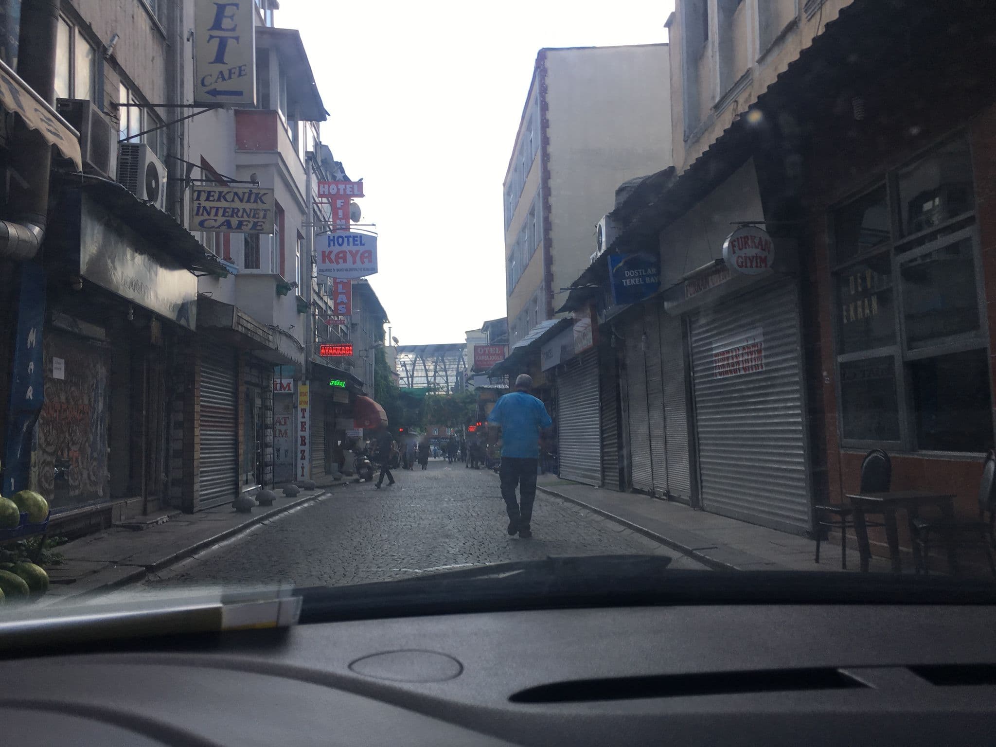 Street view near Lucky Hotel Istanbul, Eminönü — © myusufuyan (CC BY-SA · Mapillary)