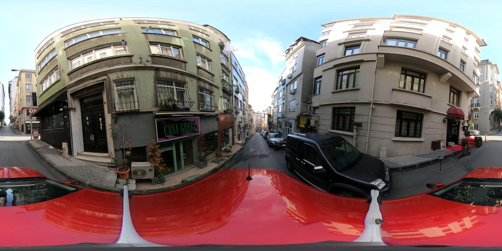 Street view near AR Suite hotel, Şişli