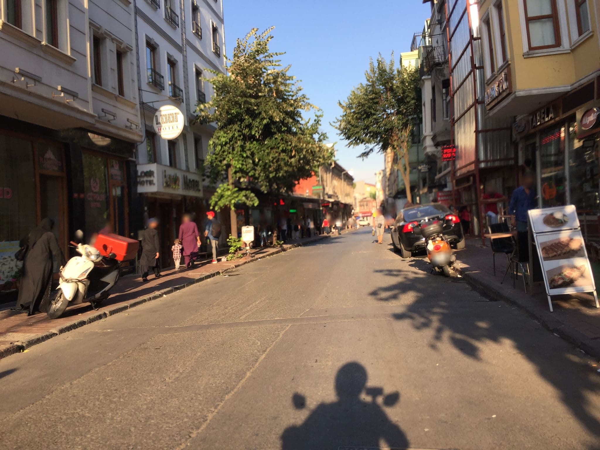 Street view near Raimond Hotel, Sultanahmet