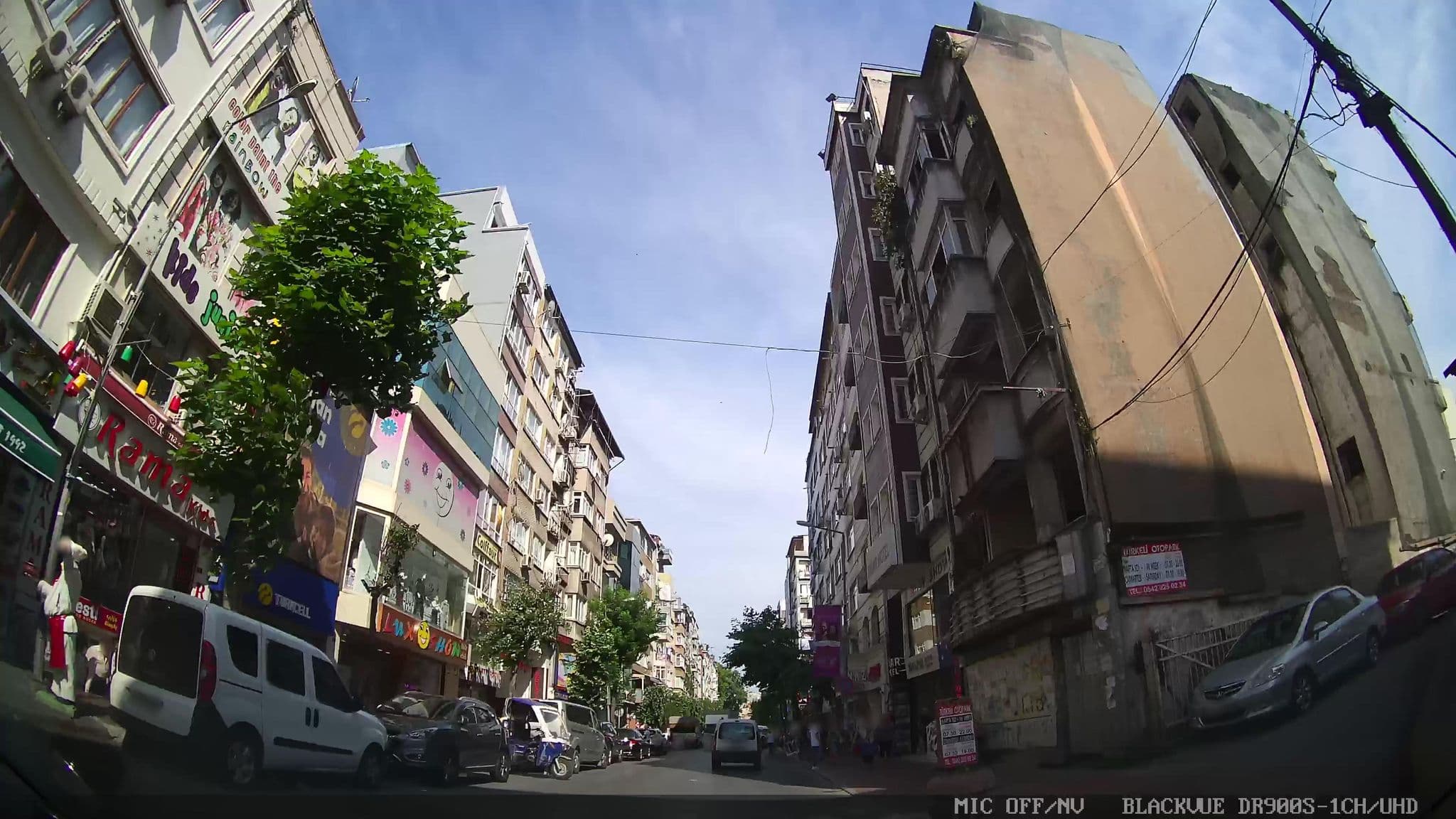 Street view near Grand Gross Hotel, Istanbul