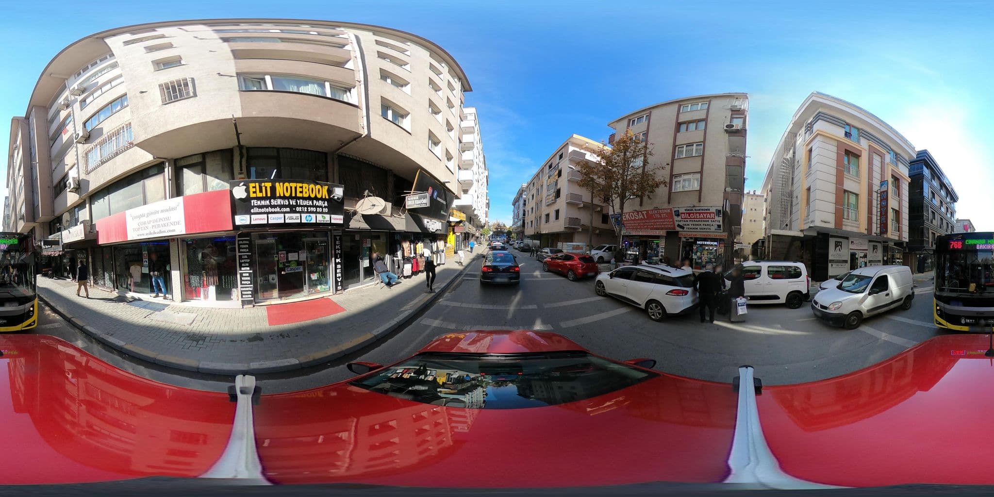 Street view near Hotel Avcılar City, Yakuplu — © ademturkmen (CC BY-SA · Mapillary)