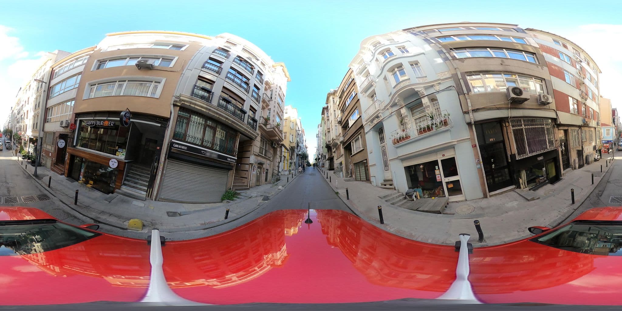 Street view near Nex Hotel, Şişli