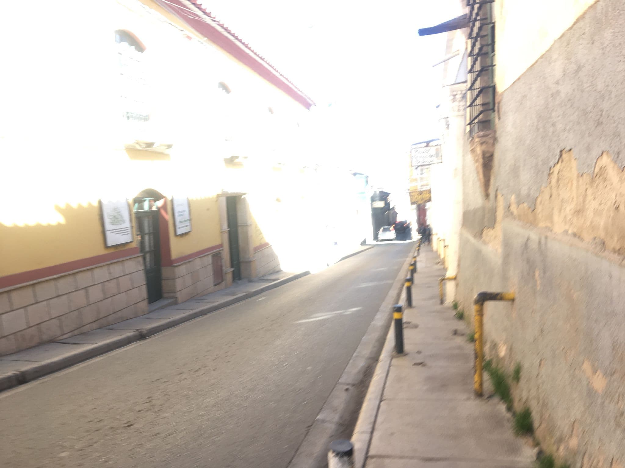 Street view near Hotel La Casona, Potosí — © katiachoquehuanca (CC BY-SA · Mapillary)