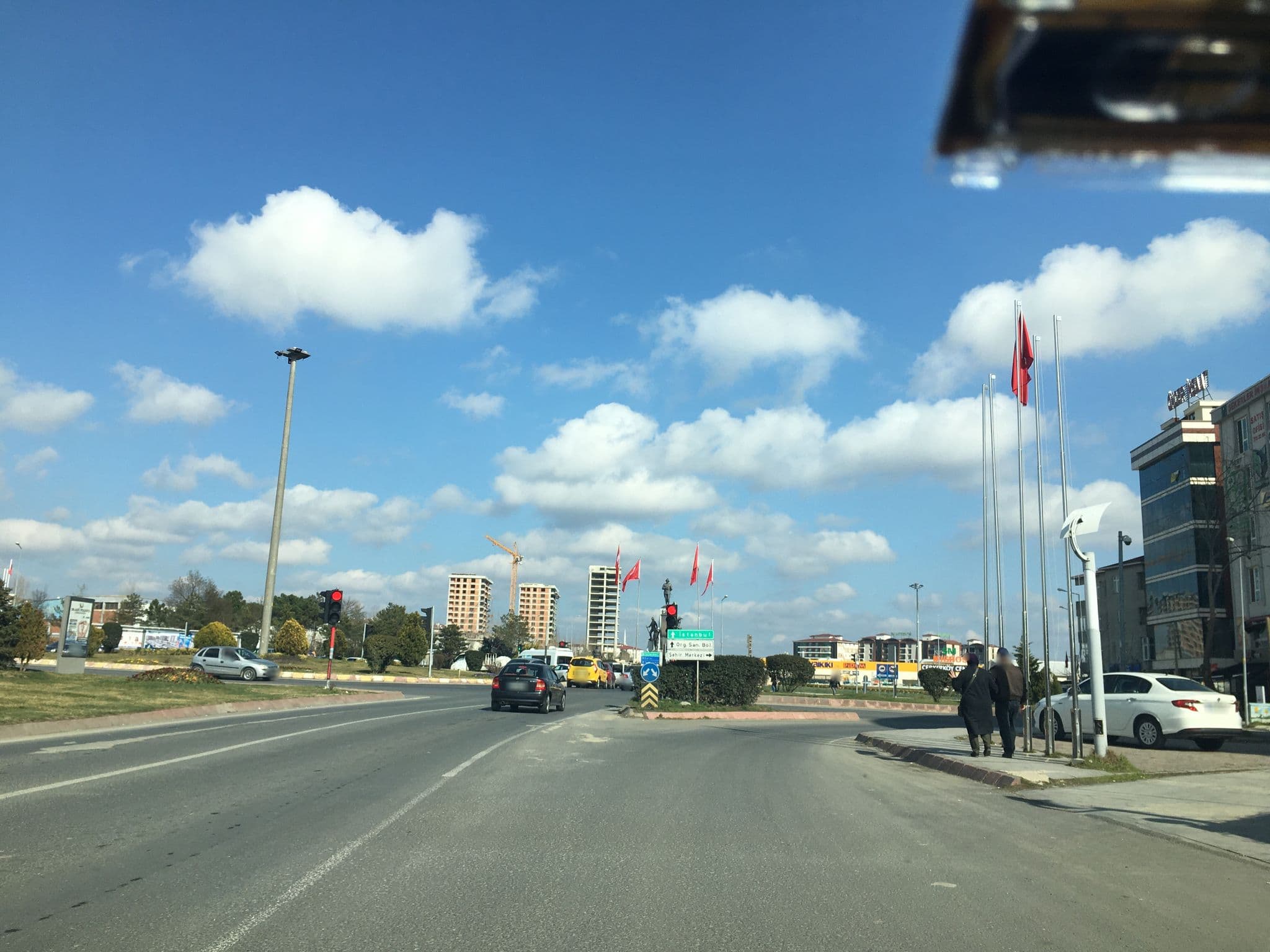 Street view near Golden Palas Hotel (****), Çerkezköy — © elifmeva (CC BY-SA · Mapillary)