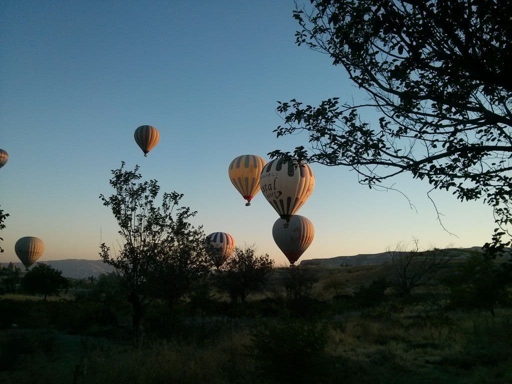 Street view near Dilek Camping, Göreme