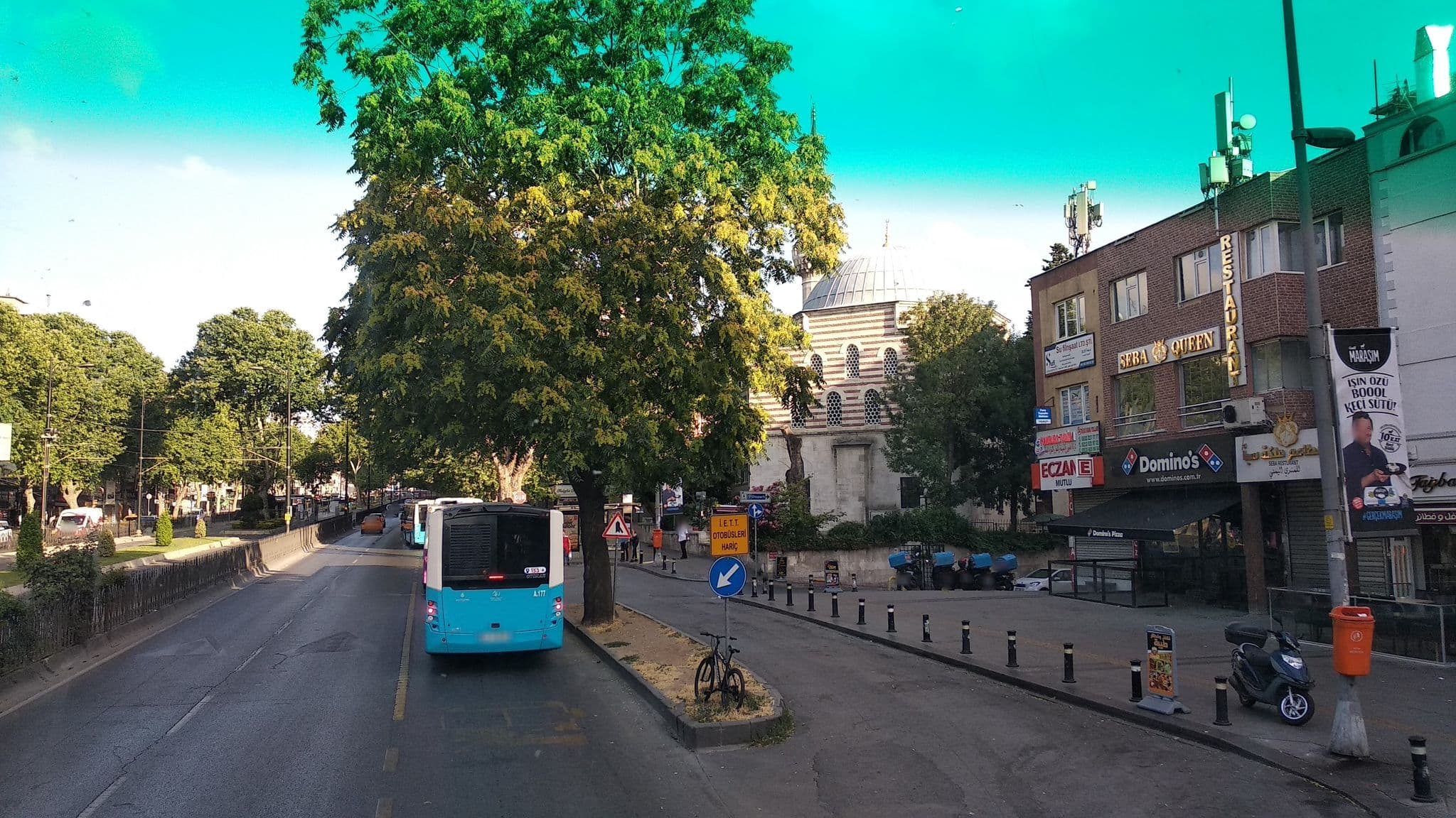 Street view near Hotel Erkus, Istanbul