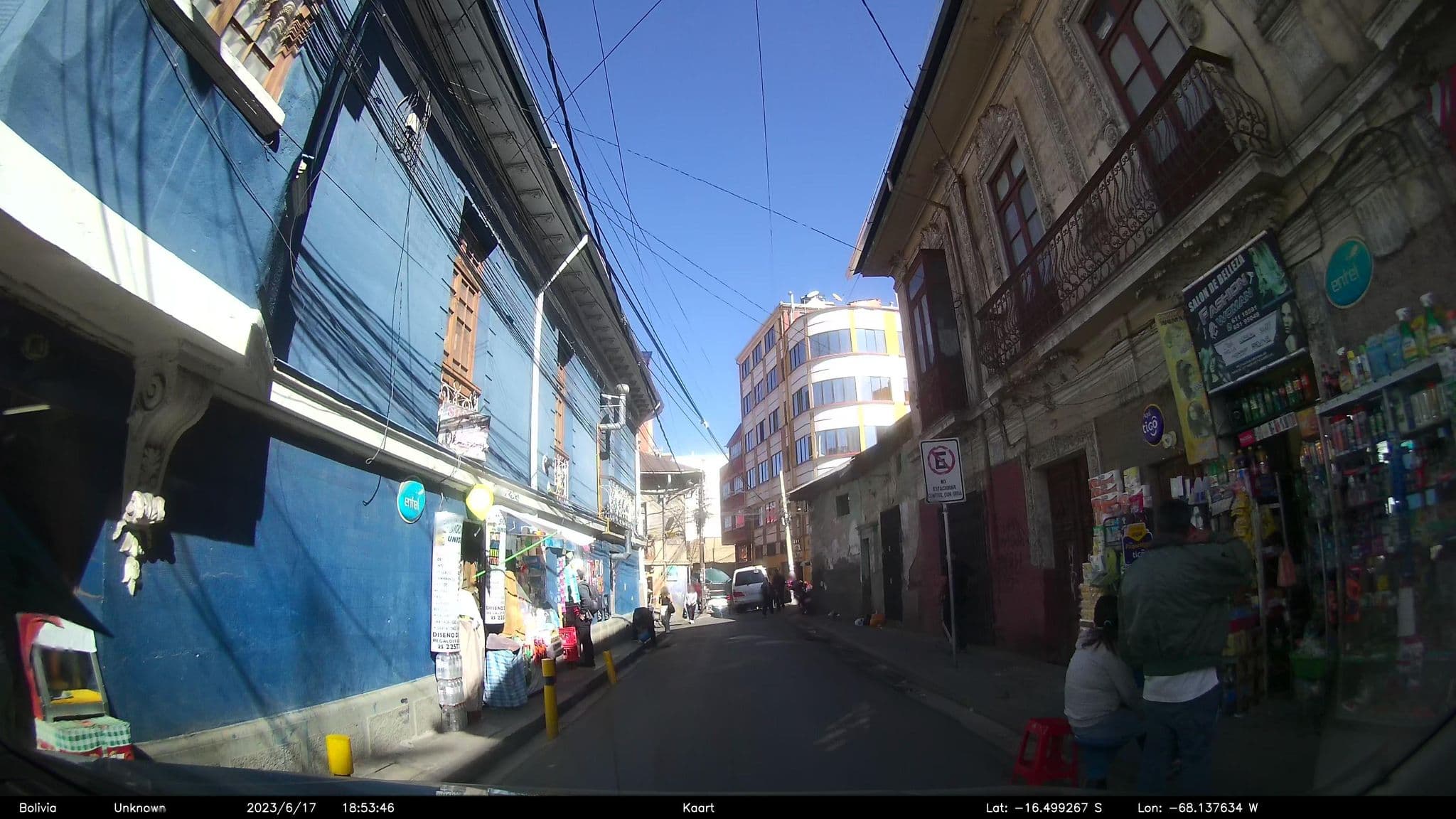 Street view near Alojamiento Linares, La Paz — © kaart_2 (CC BY-SA · Mapillary)