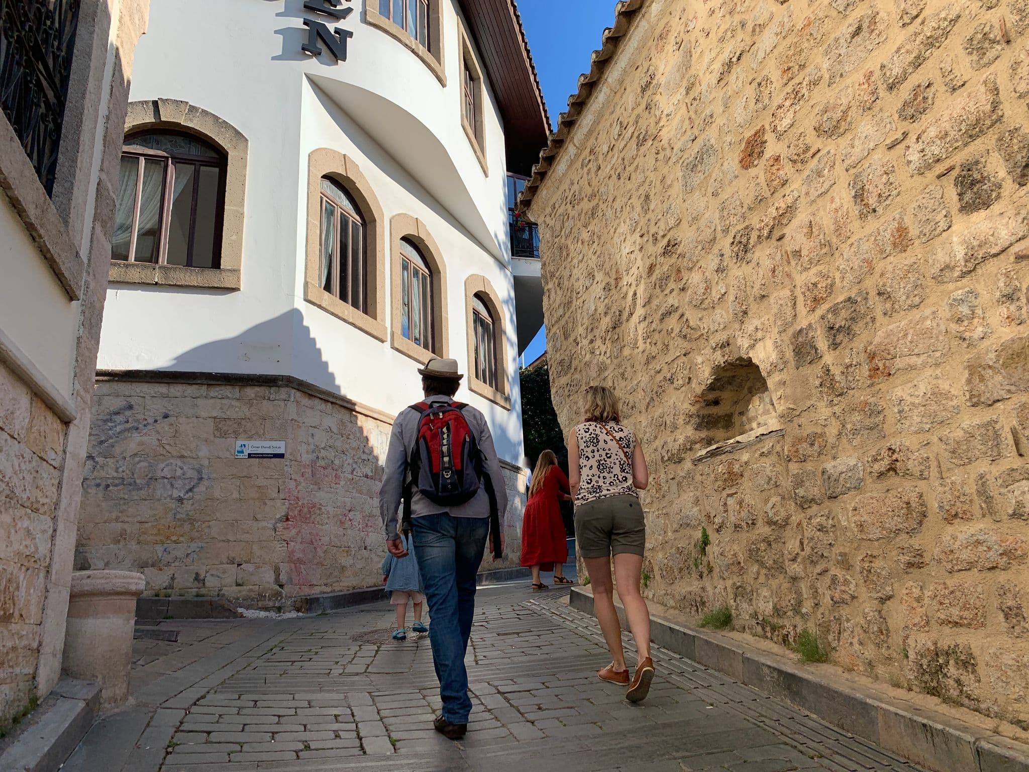 Street view near Hotel Aspen, Antalya