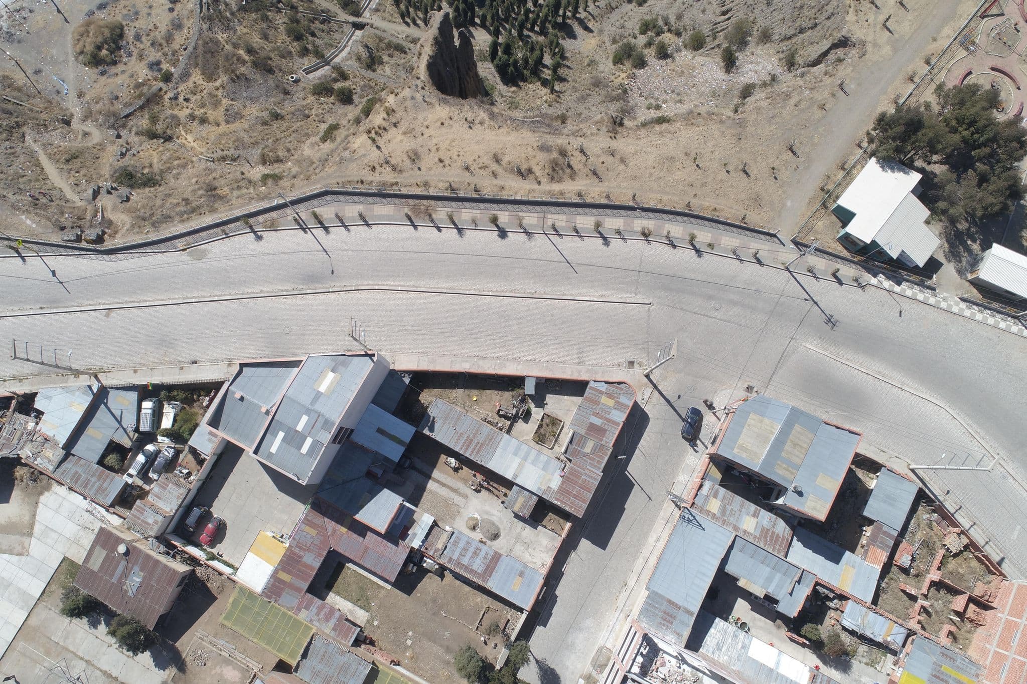 Street view near Mirador, La Paz