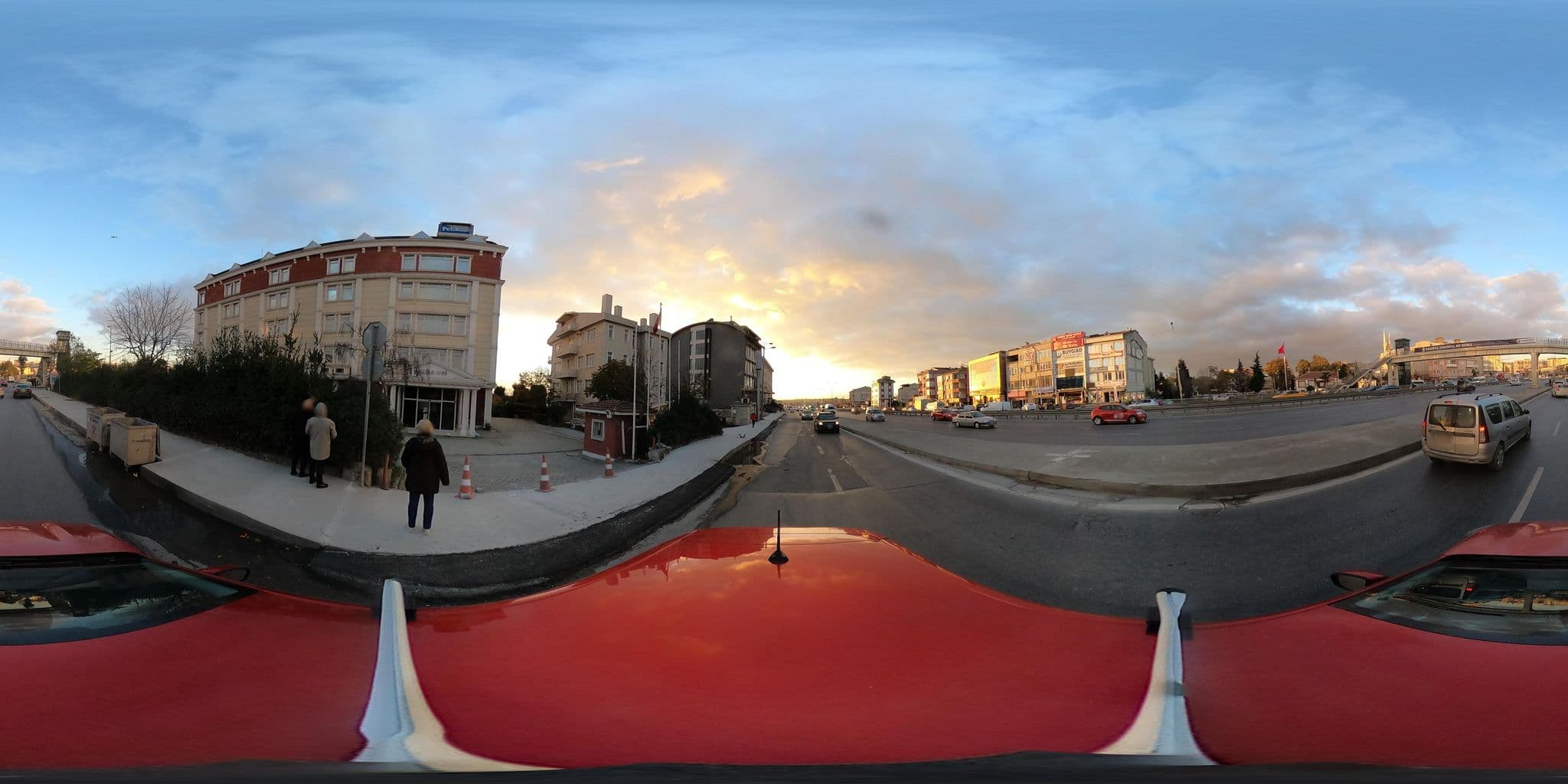 Street view near Pelikan Otel, Büyükçekmece — © ademturkmen (CC BY-SA · Mapillary)