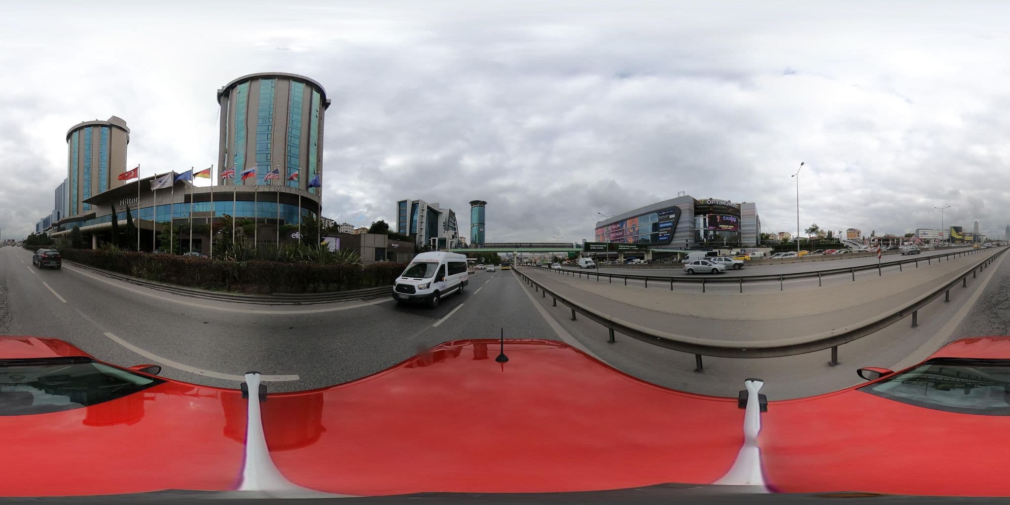 Street view near Hilton, Ataşehir — © ademturkmen (CC BY-SA · Mapillary)