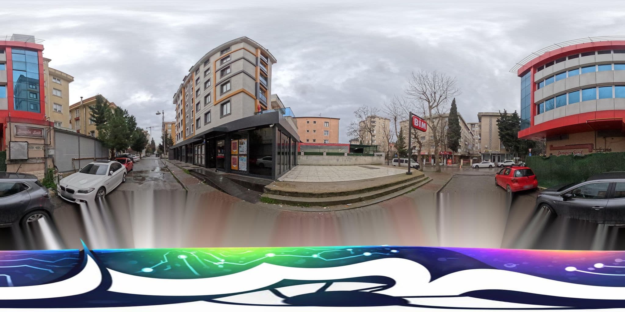 Street view near Zengin City Hotel, Maltepe — © burakonder (CC BY-SA · Mapillary)